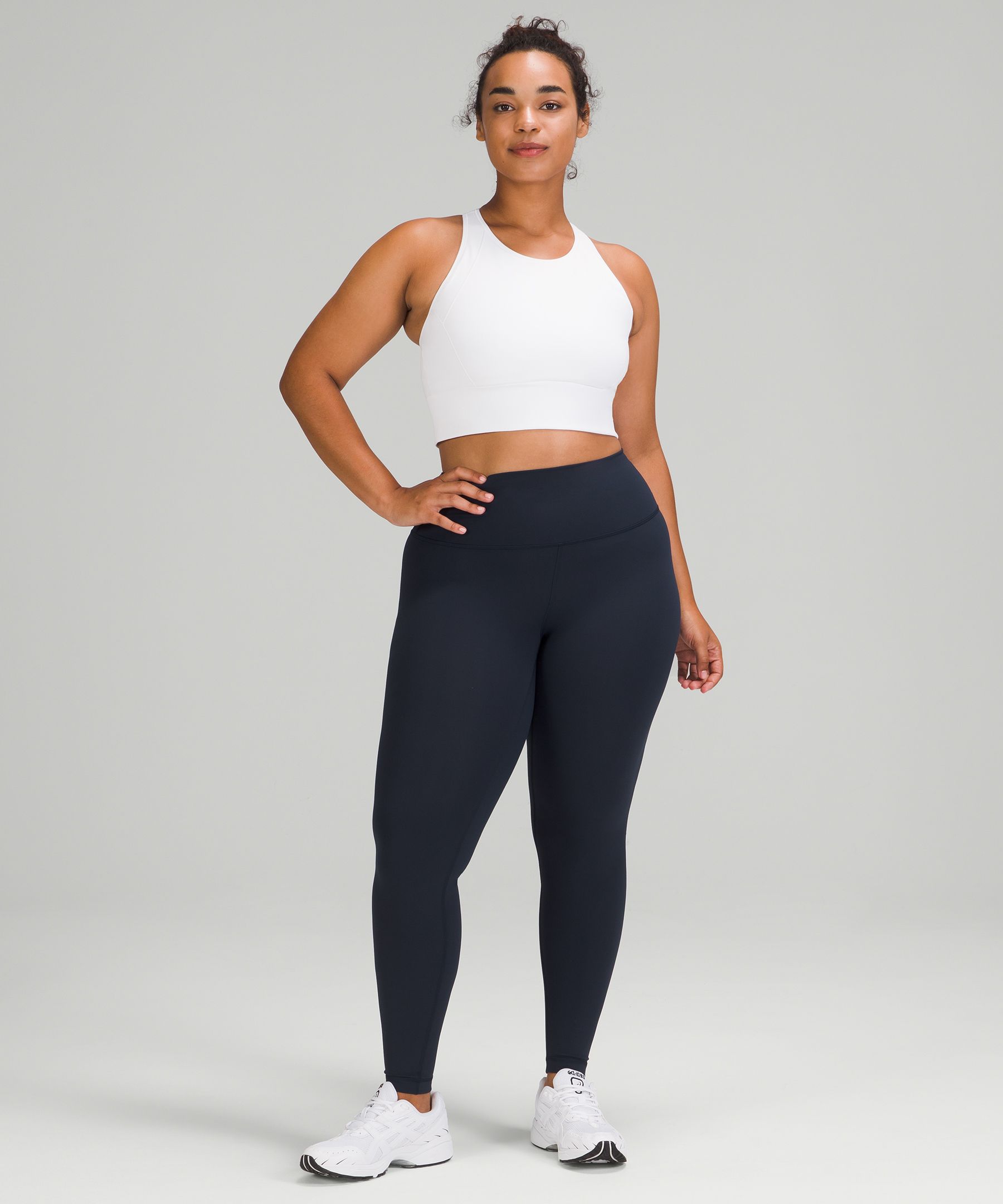 Lululemon Leggings Dame Marineblå | 40179-WSKP