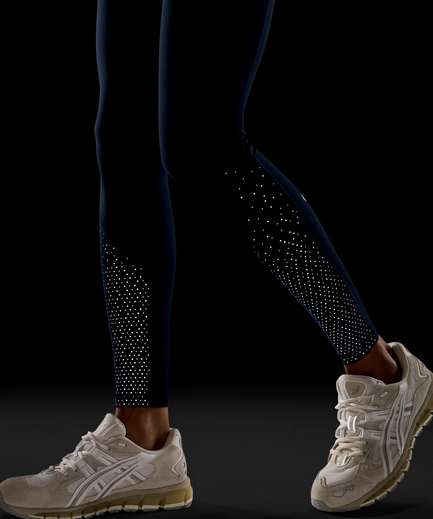 Lululemon Leggings Dame Marineblå | 42907-MDJG