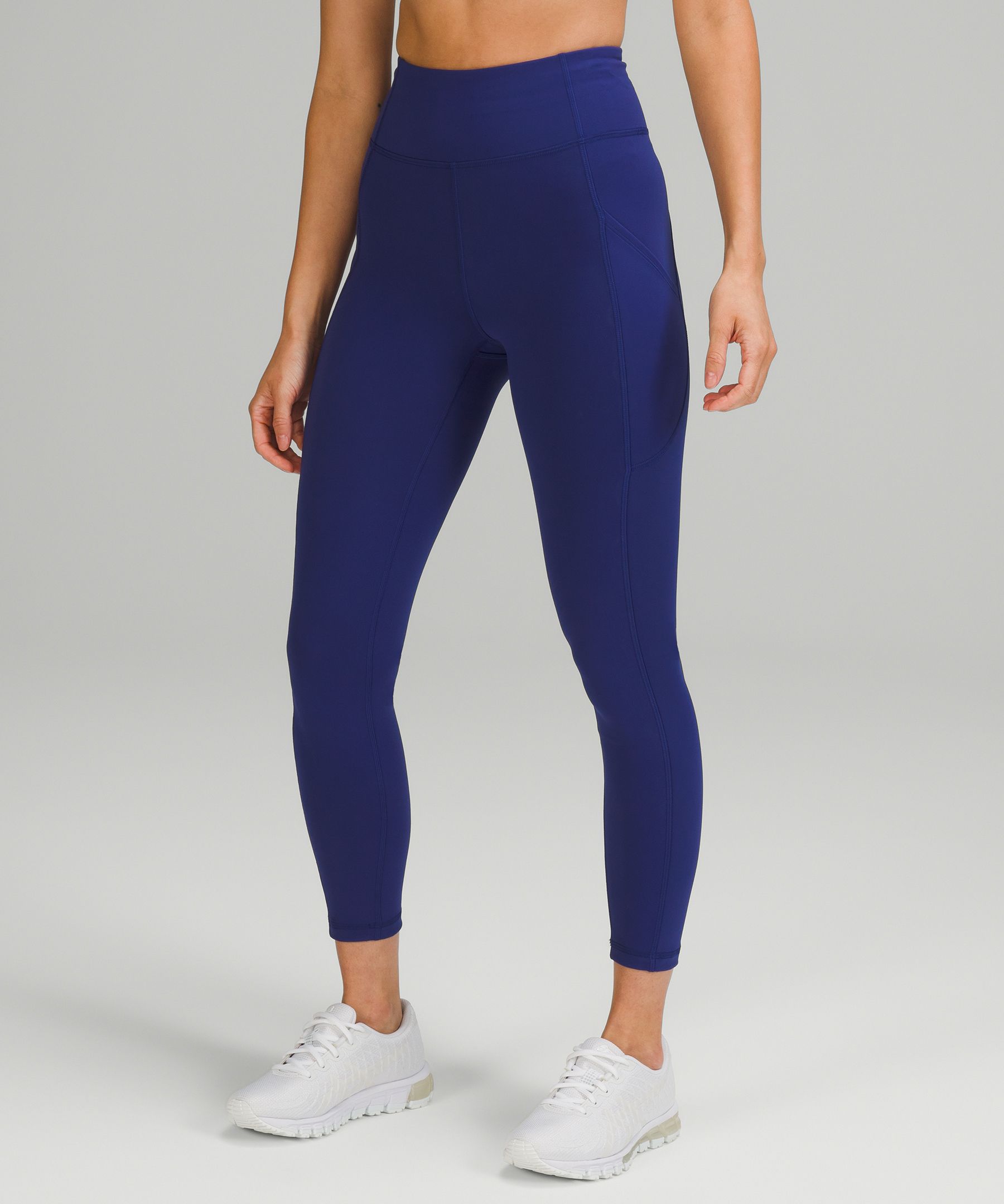 Lululemon Leggings Dame Marineblå | 45936-WEOB
