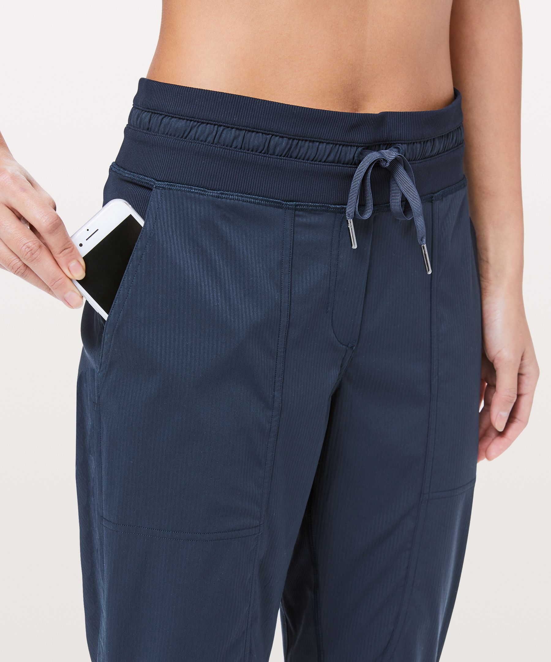 Lululemon Leggings Dame Marineblå | 46815-YGRJ