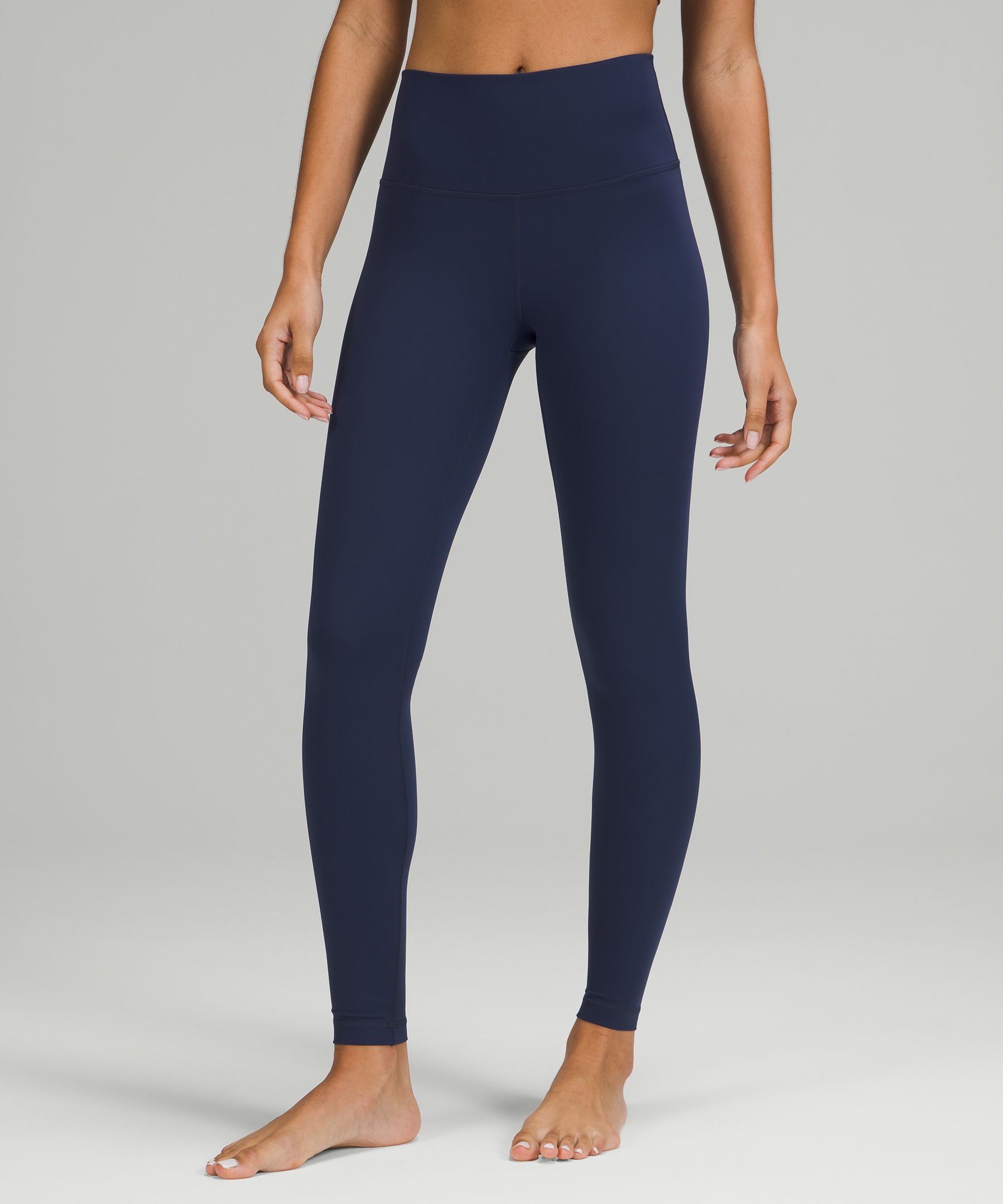Lululemon Leggings Dame Marineblå | 50963-IEUO
