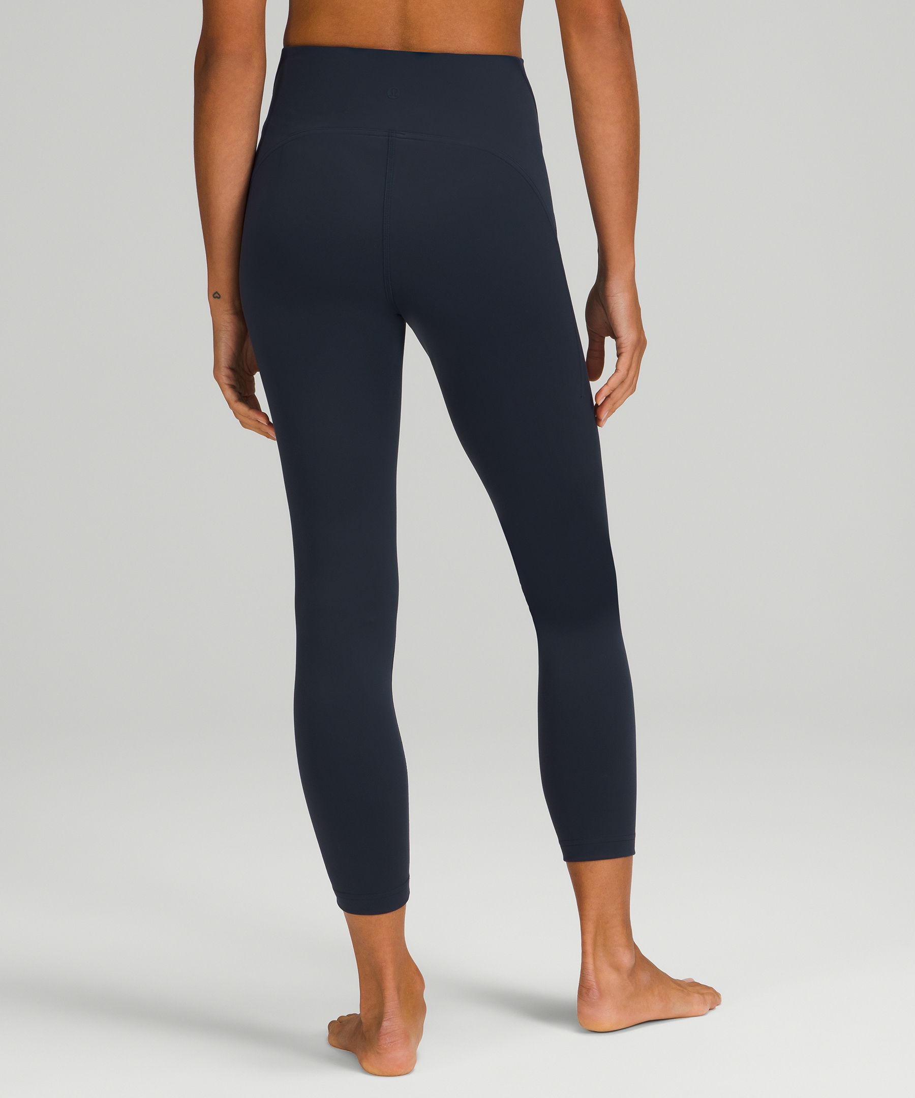Lululemon Leggings Dame Marineblå | 56143-GNVU