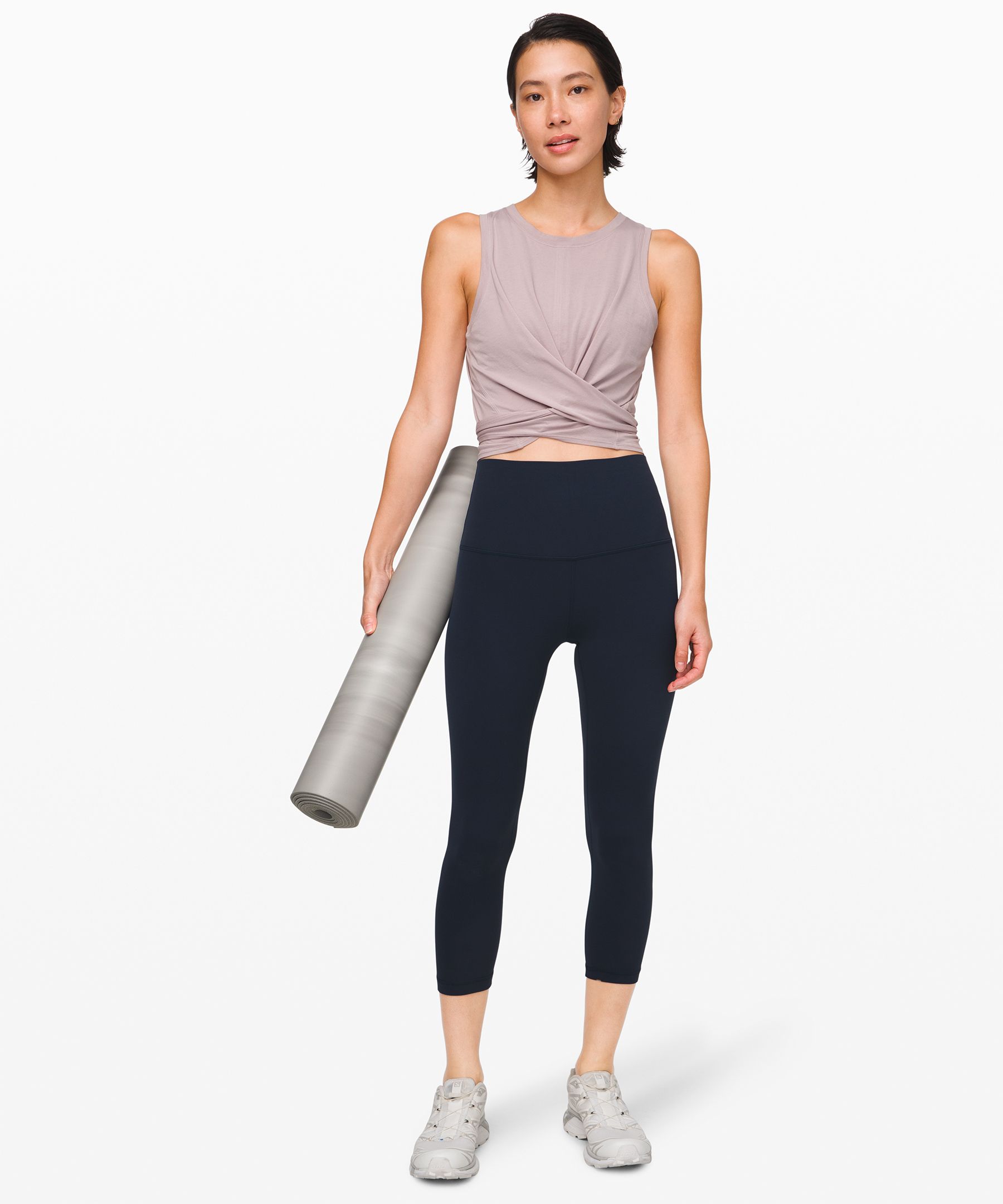 Lululemon Leggings Dame Marineblå | 63219-XGCN