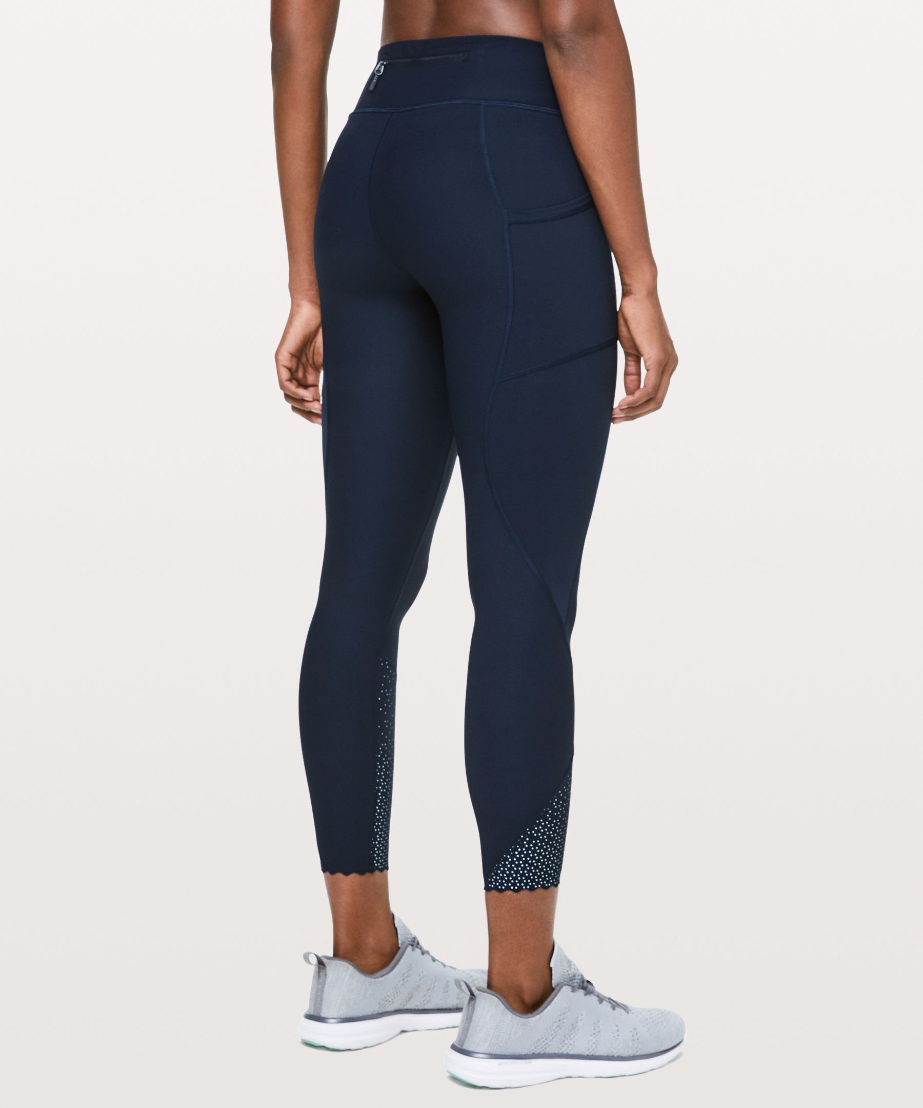 Lululemon Leggings Dame Marineblå | 65092-SRTY