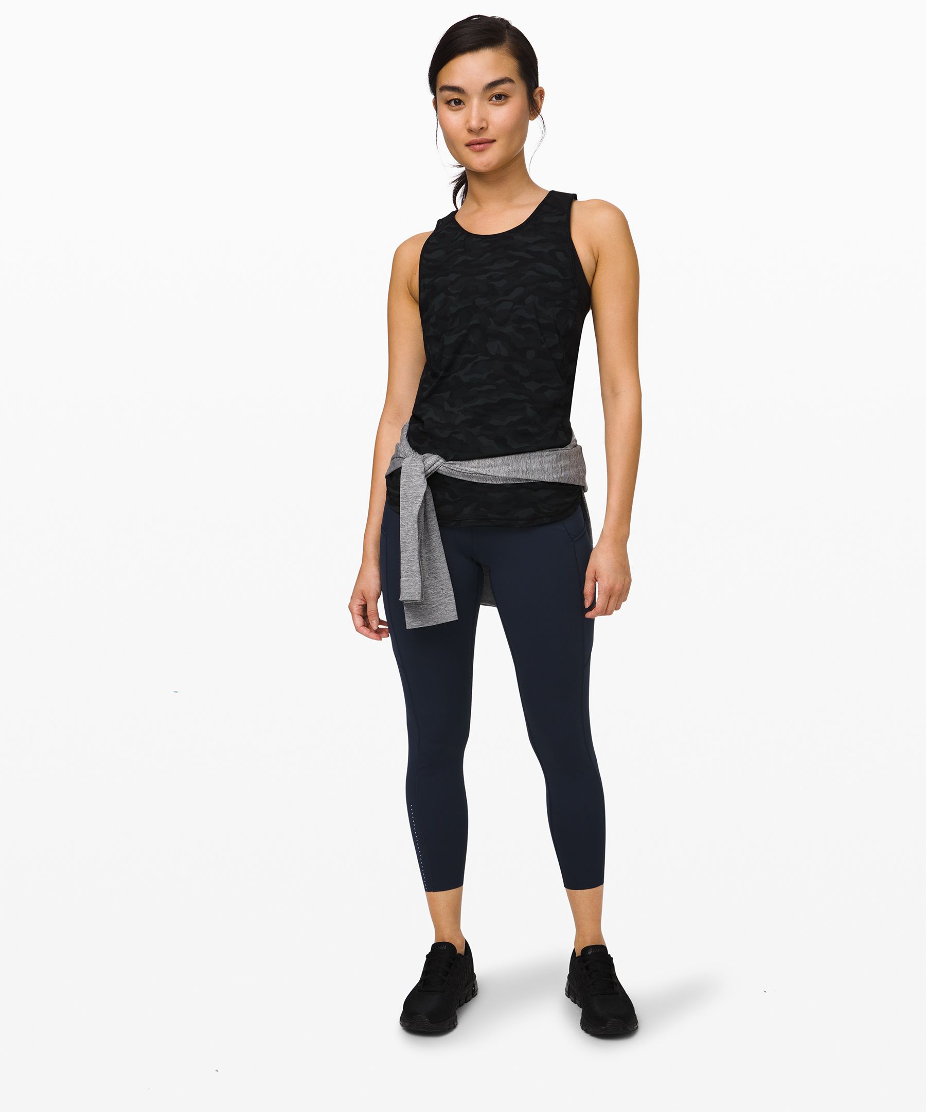 Lululemon Leggings Dame Marineblå | 65948-PUSO
