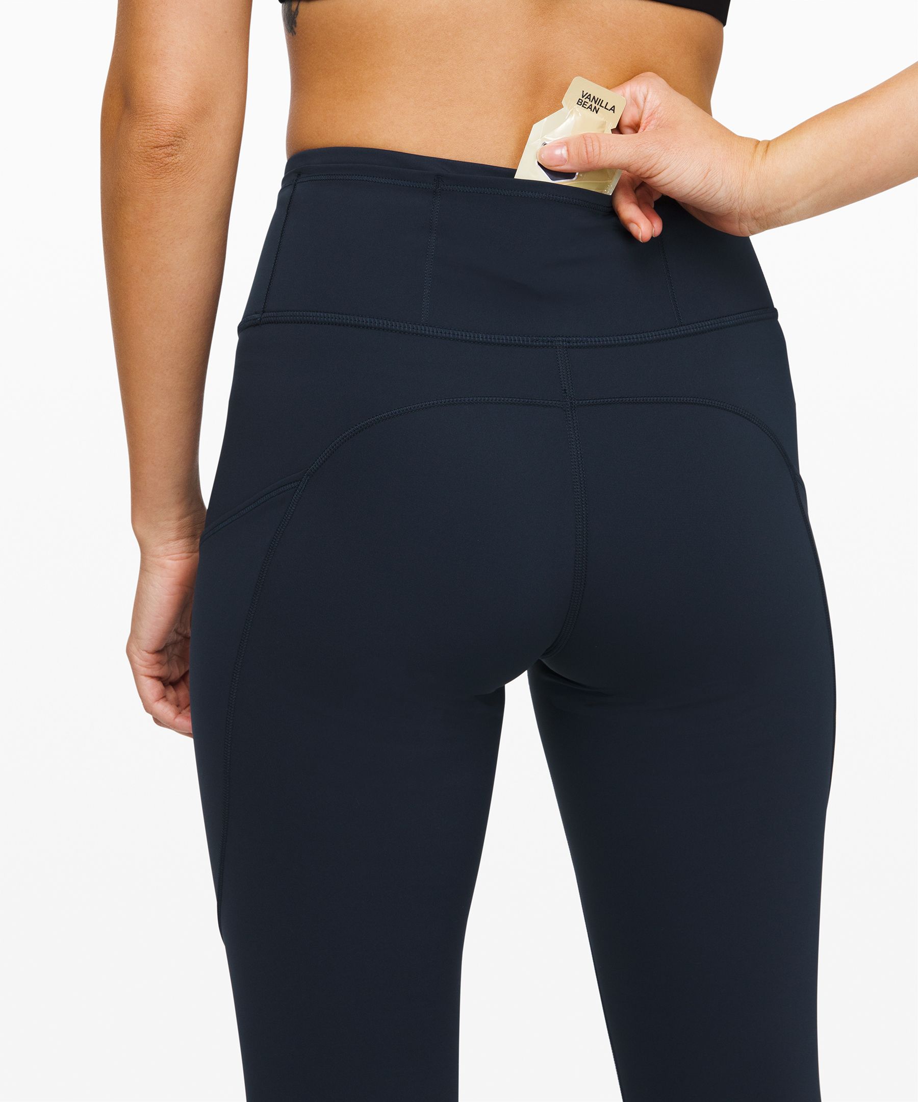 Lululemon Leggings Dame Marineblå | 65948-PUSO