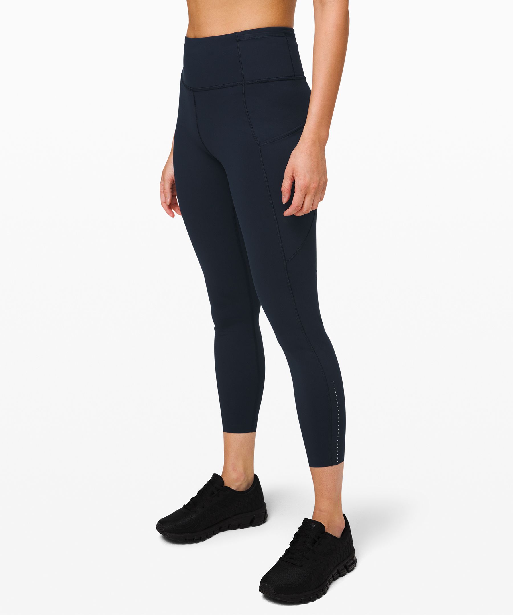 Lululemon Leggings Dame Marineblå | 65948-PUSO