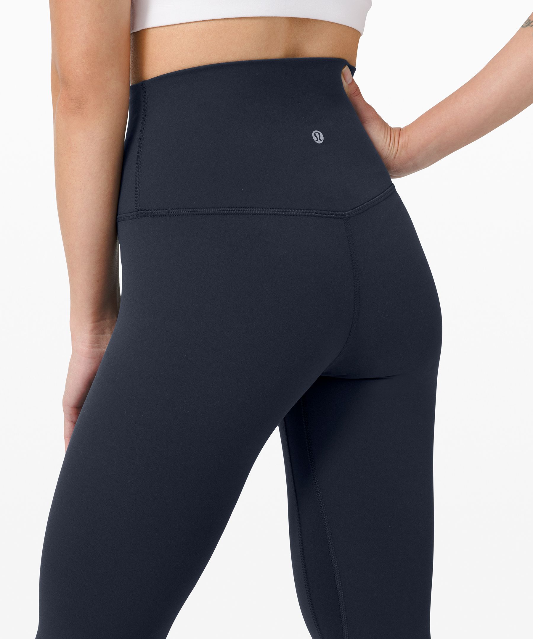 Lululemon Leggings Dame Marineblå | 71839-IDYT