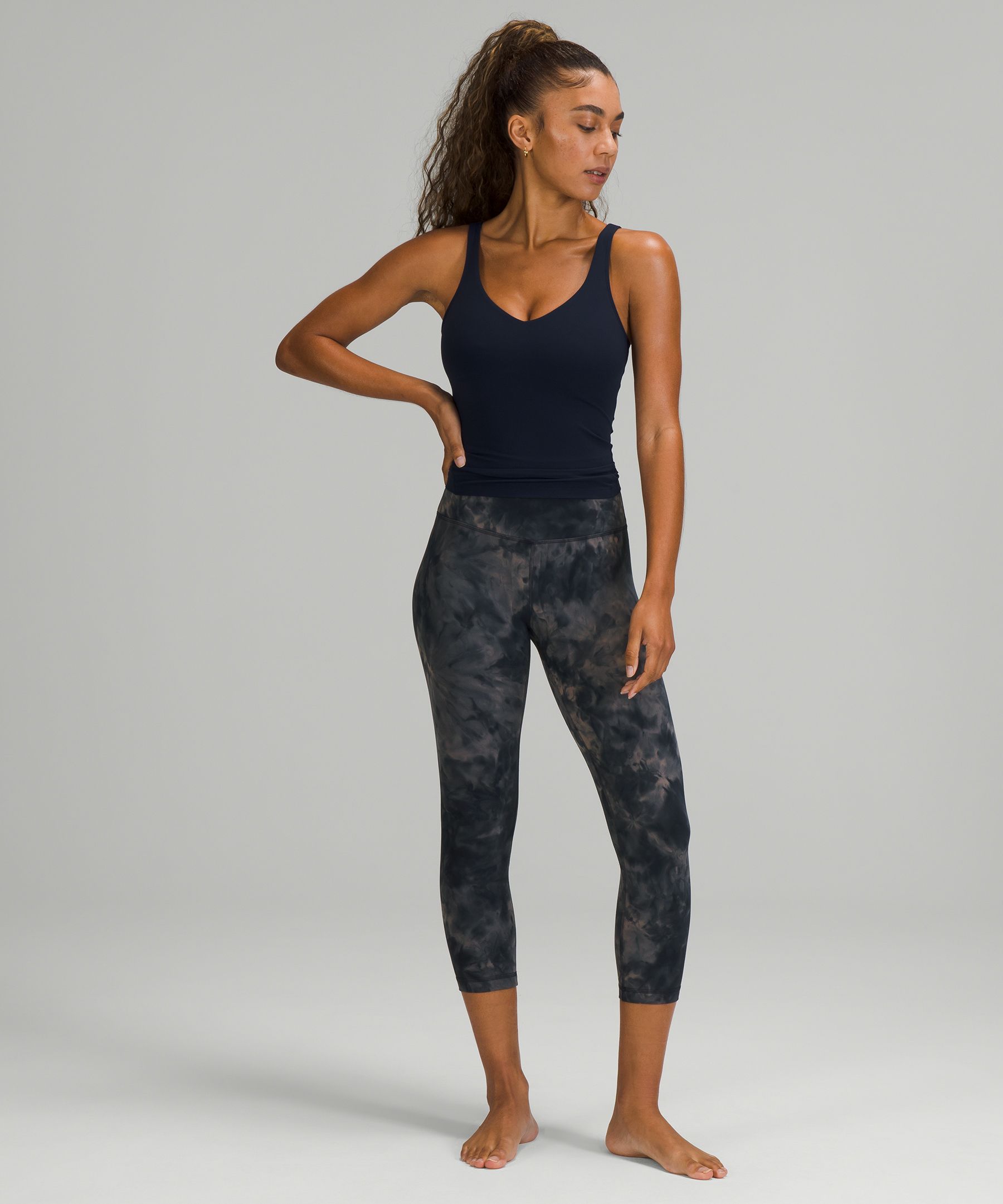 Lululemon Leggings Dame Marineblå | 74108-KRGL