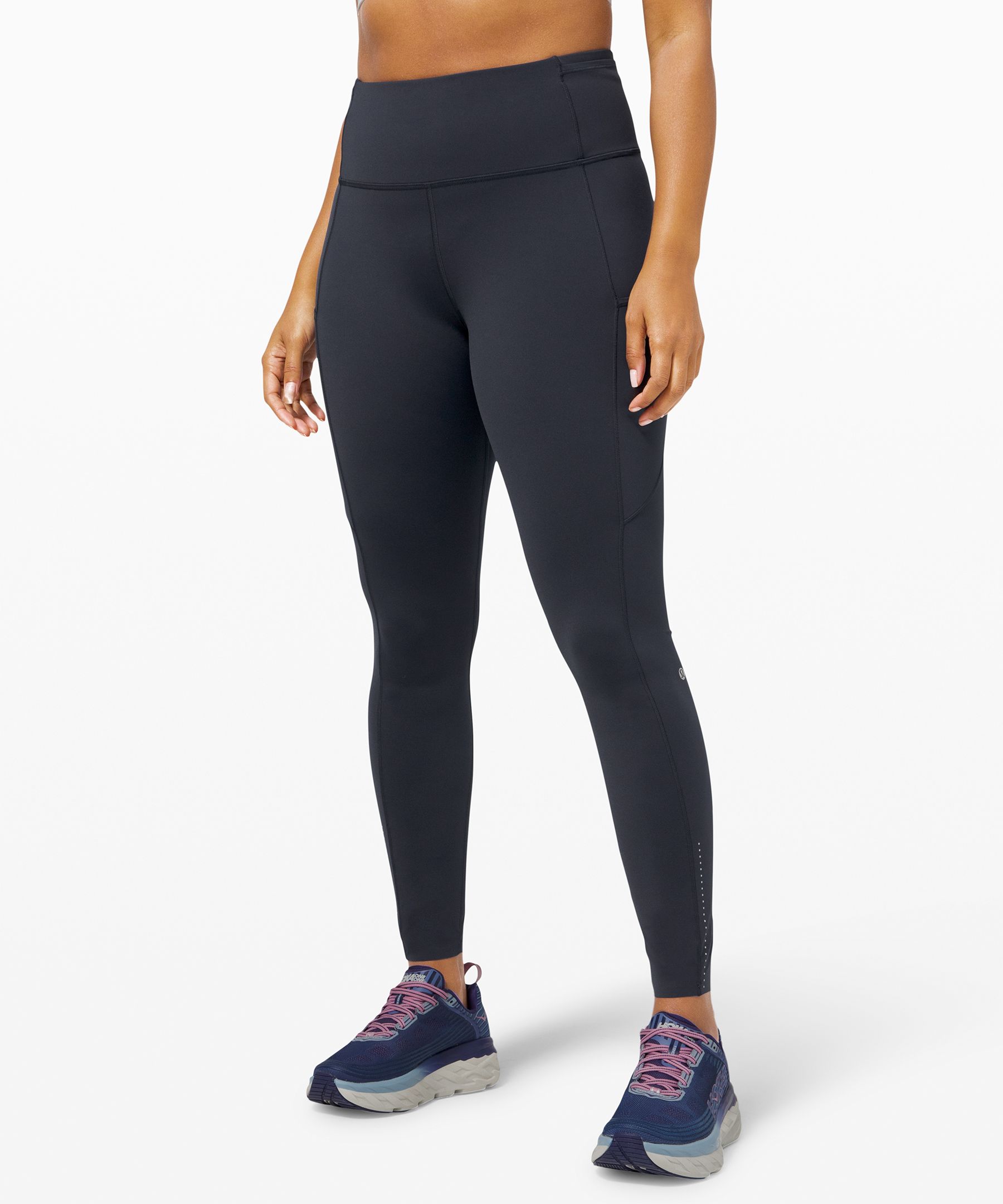 Lululemon Leggings Dame Marineblå | 74639-PJZN