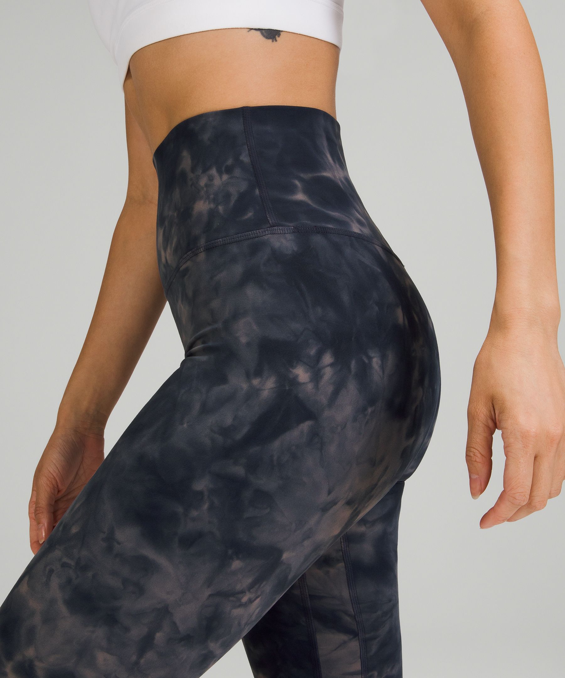 Lululemon Leggings Dame Marineblå | 74926-MSTI