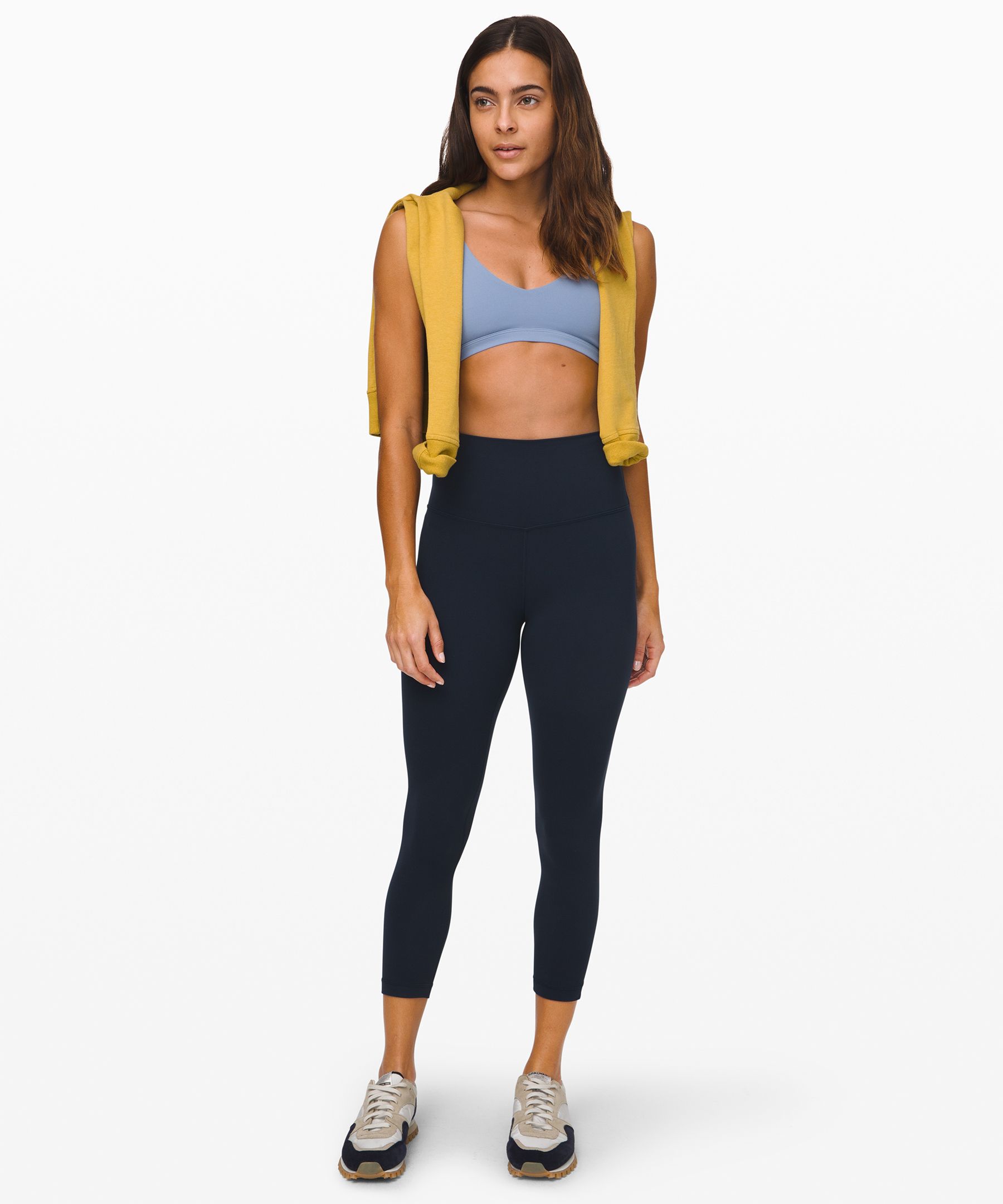 Lululemon Leggings Dame Marineblå | 80147-VMNF