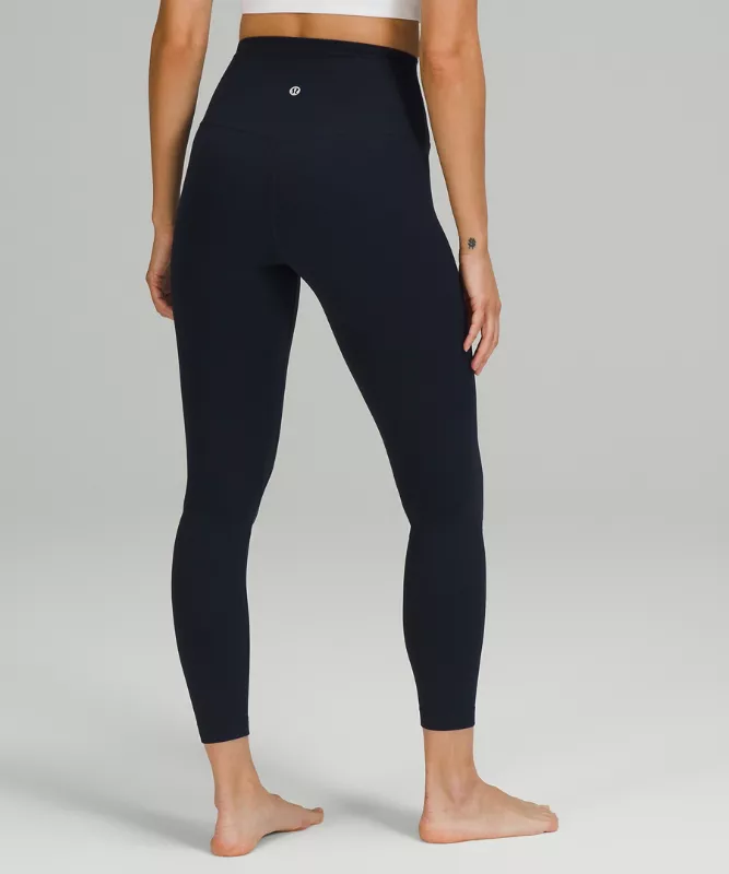 Lululemon Leggings Dame Marineblå | 87563-HSXI