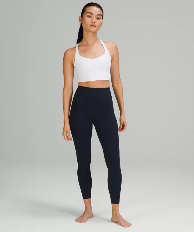 Lululemon Leggings Dame Marineblå | 87563-HSXI