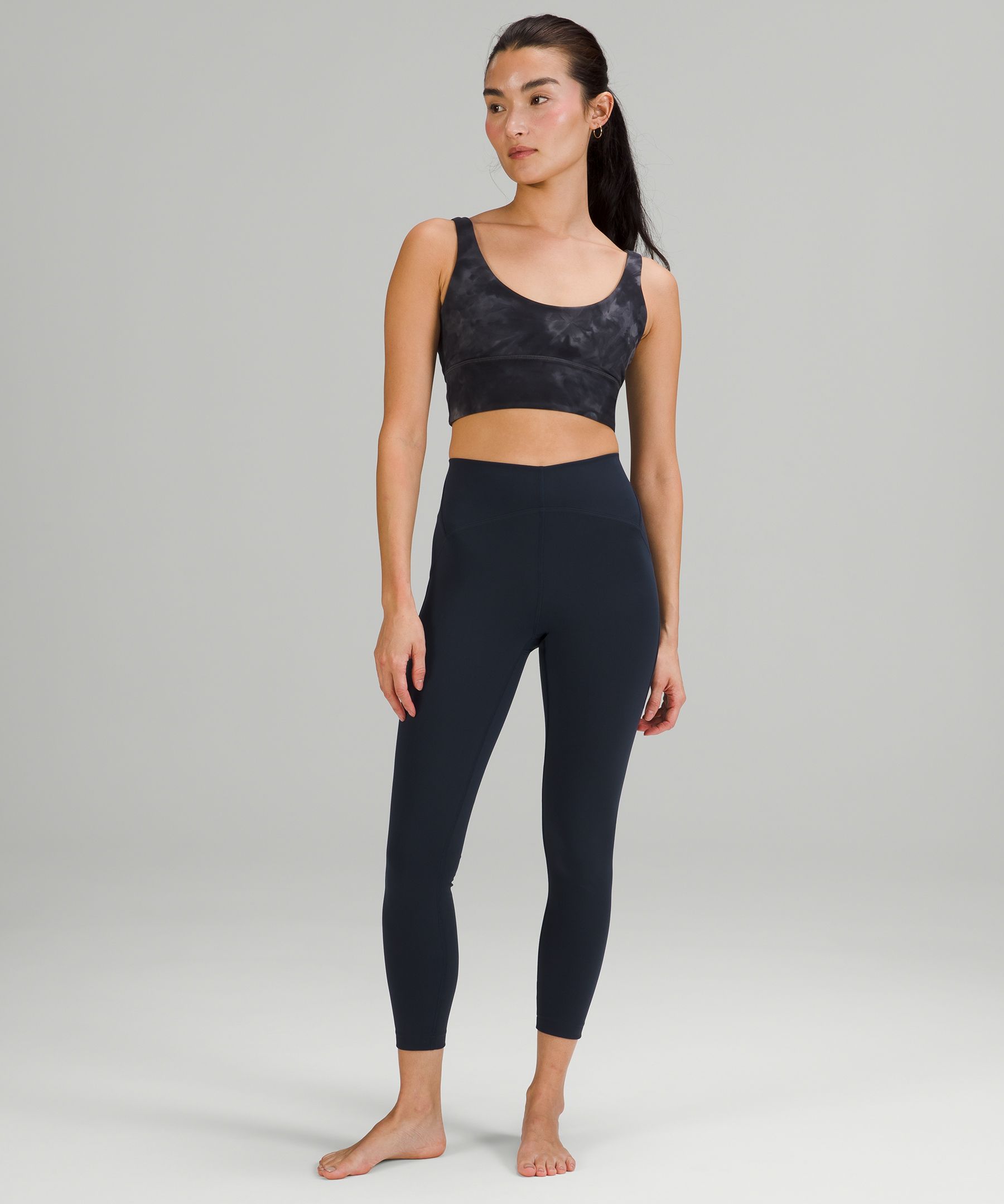 Lululemon Leggings Dame Marineblå | 93248-MSKY