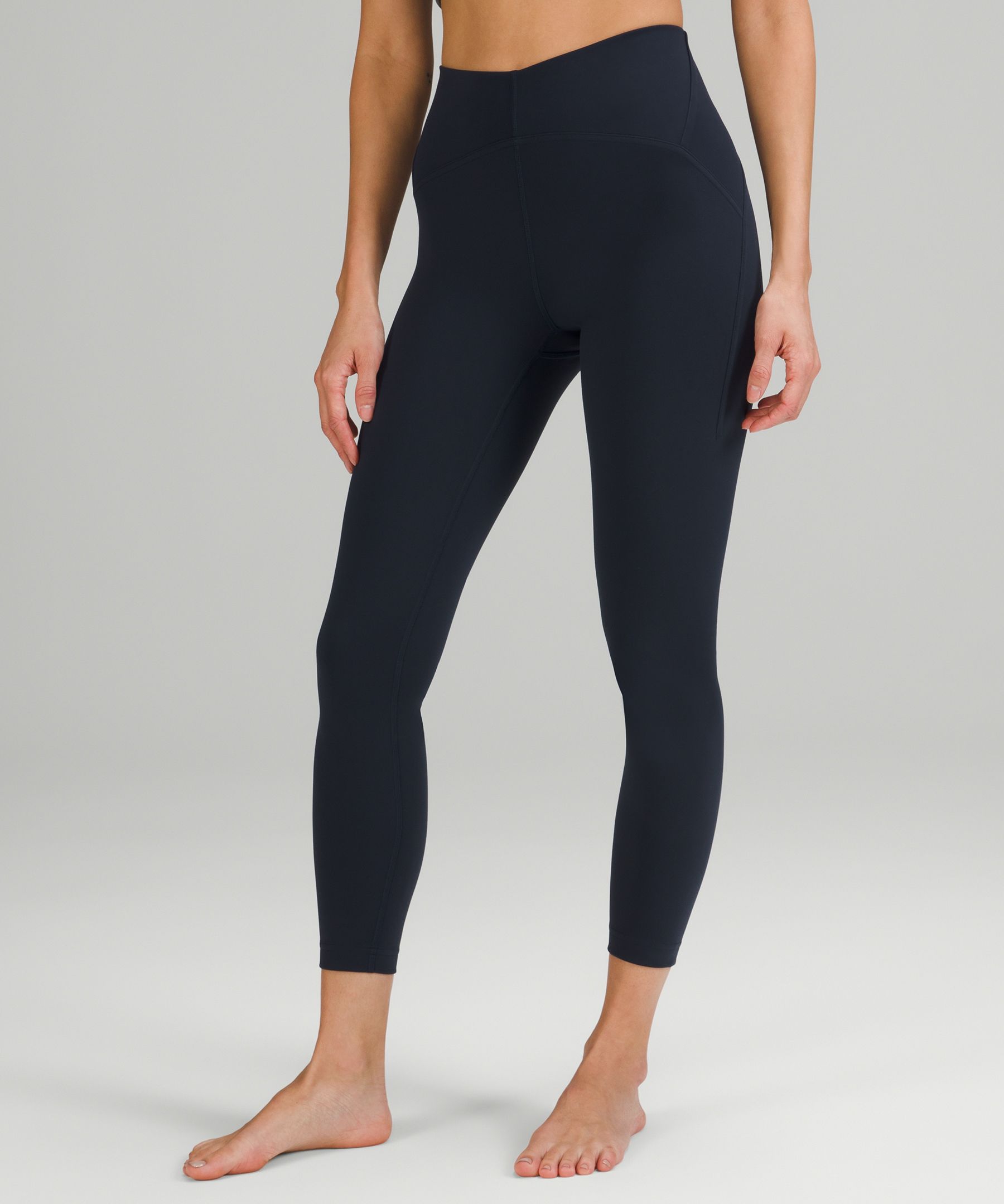 Lululemon Leggings Dame Marineblå | 93248-MSKY