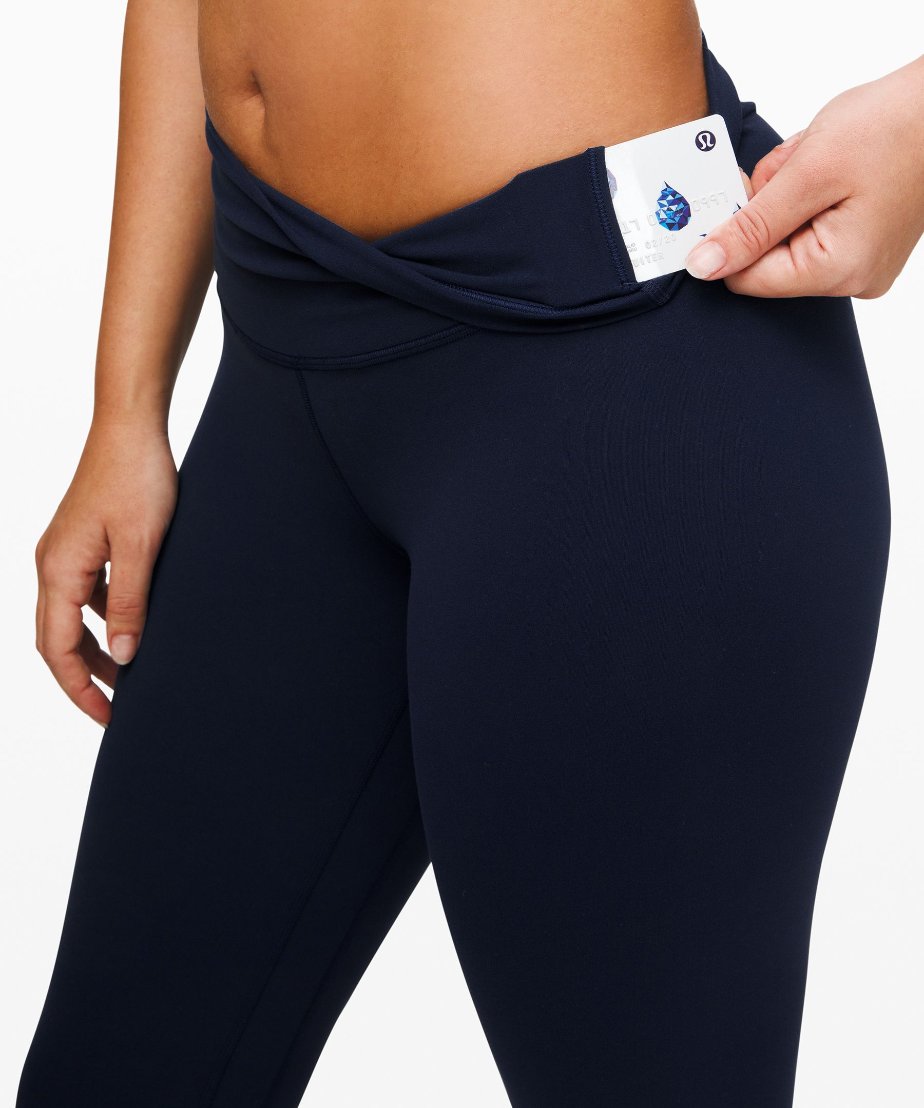 Lululemon Leggings Dame Marineblå | 95173-MUIB
