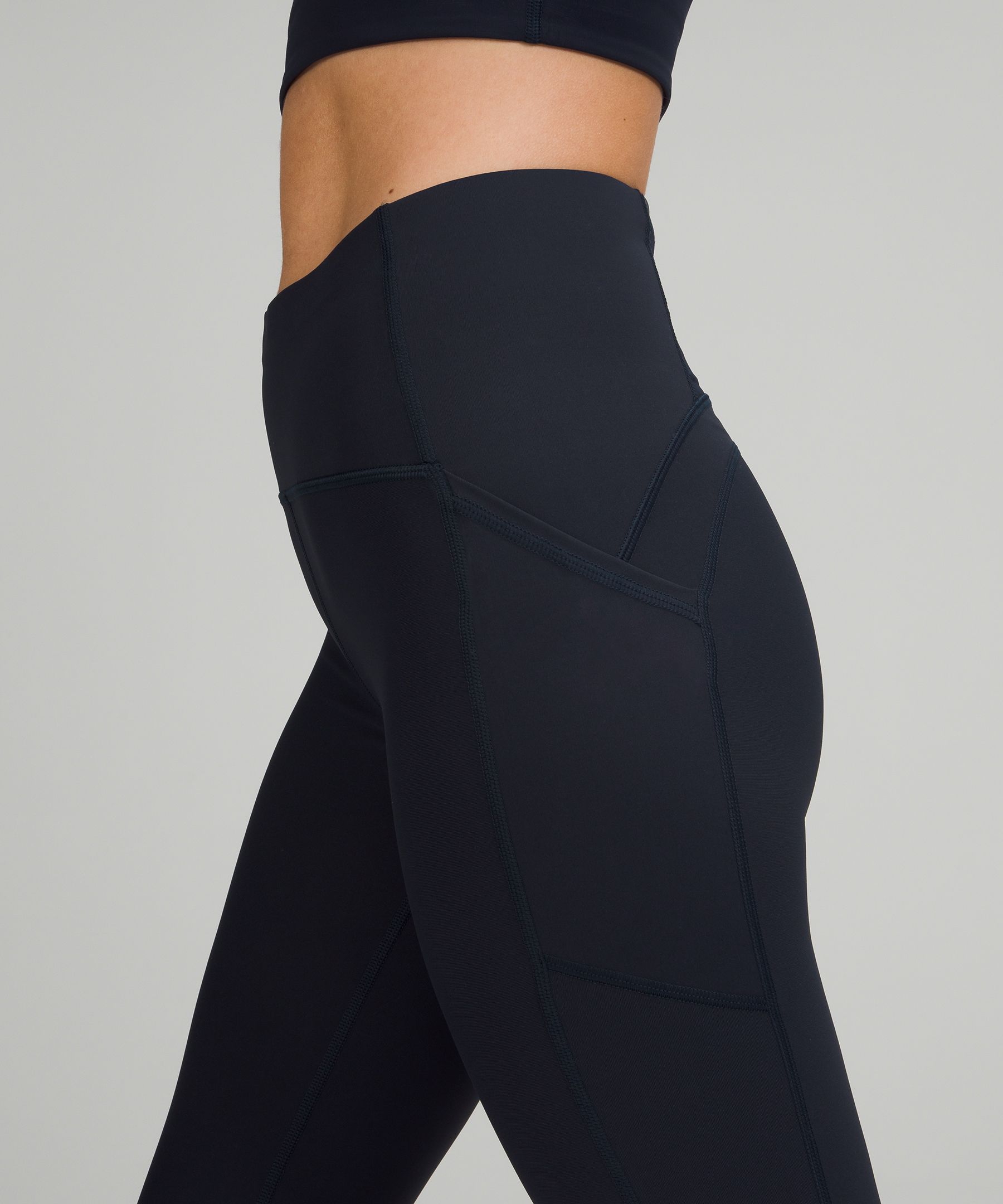 Lululemon Leggings Dame Marineblå | 97340-WUTC