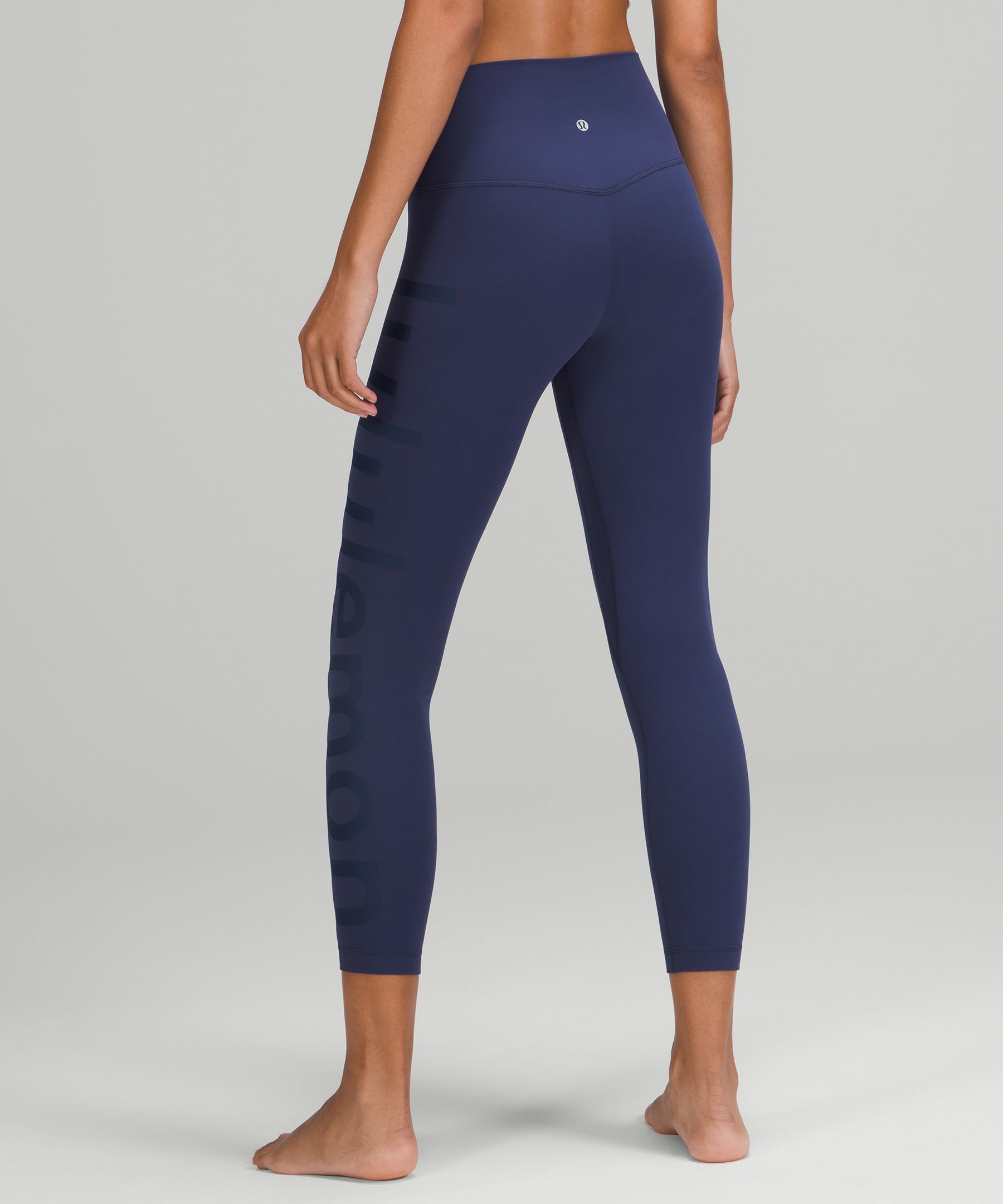 Lululemon Leggings Dame Marineblå | 98127-YFTI