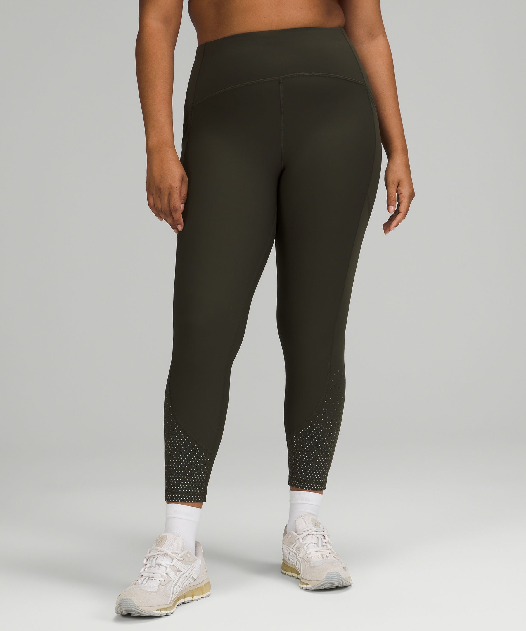 Lululemon Leggings Dame Mørke Olivengrønne | 09783-CGYN