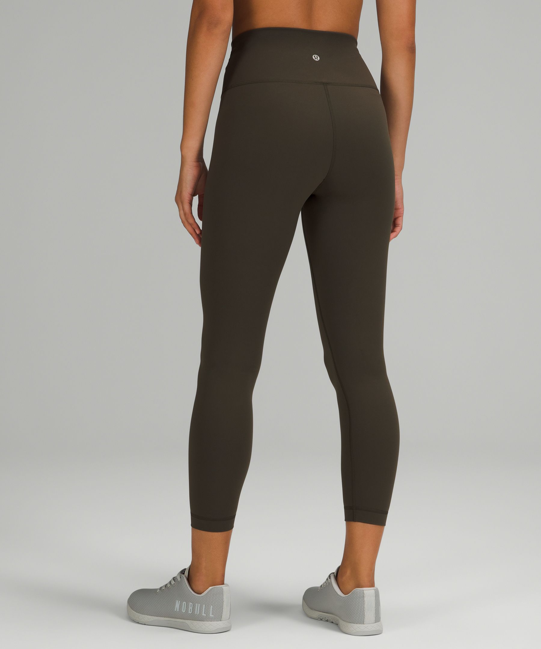 Lululemon Leggings Dame Mørke Olivengrønne | 10796-LJZE