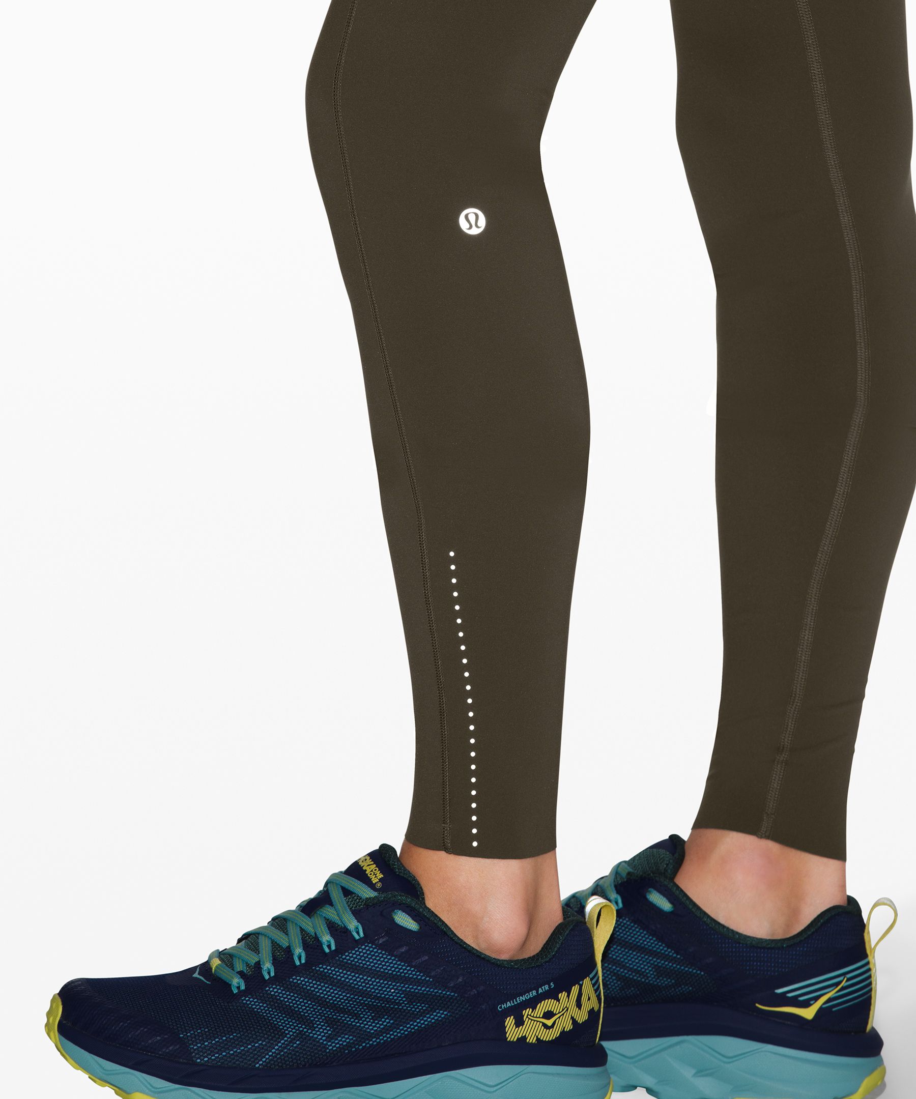 Lululemon Leggings Dame Mørke Olivengrønne | 18372-ICRB