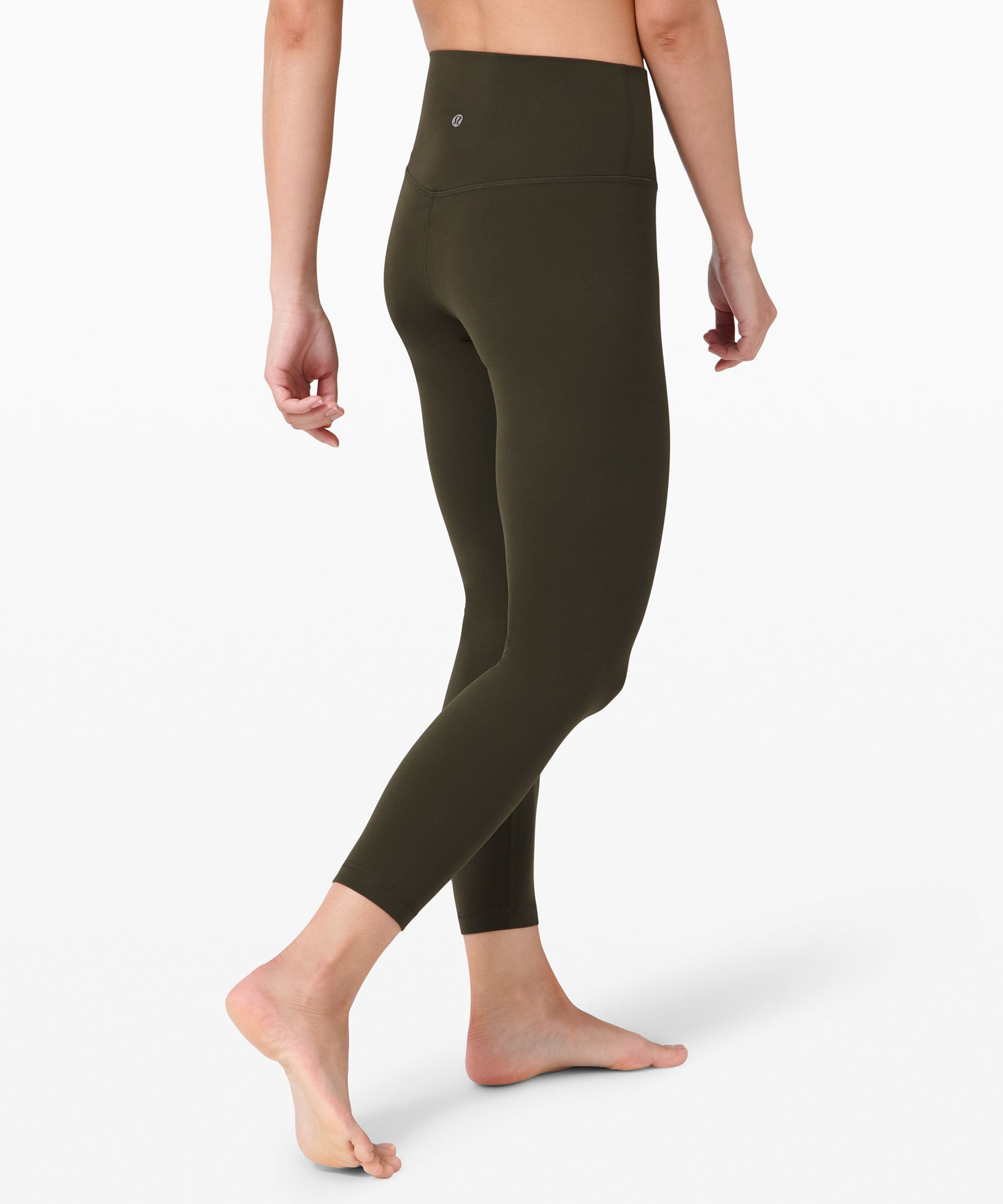 Lululemon Leggings Dame Mørke Olivengrønne | 19574-XBQD