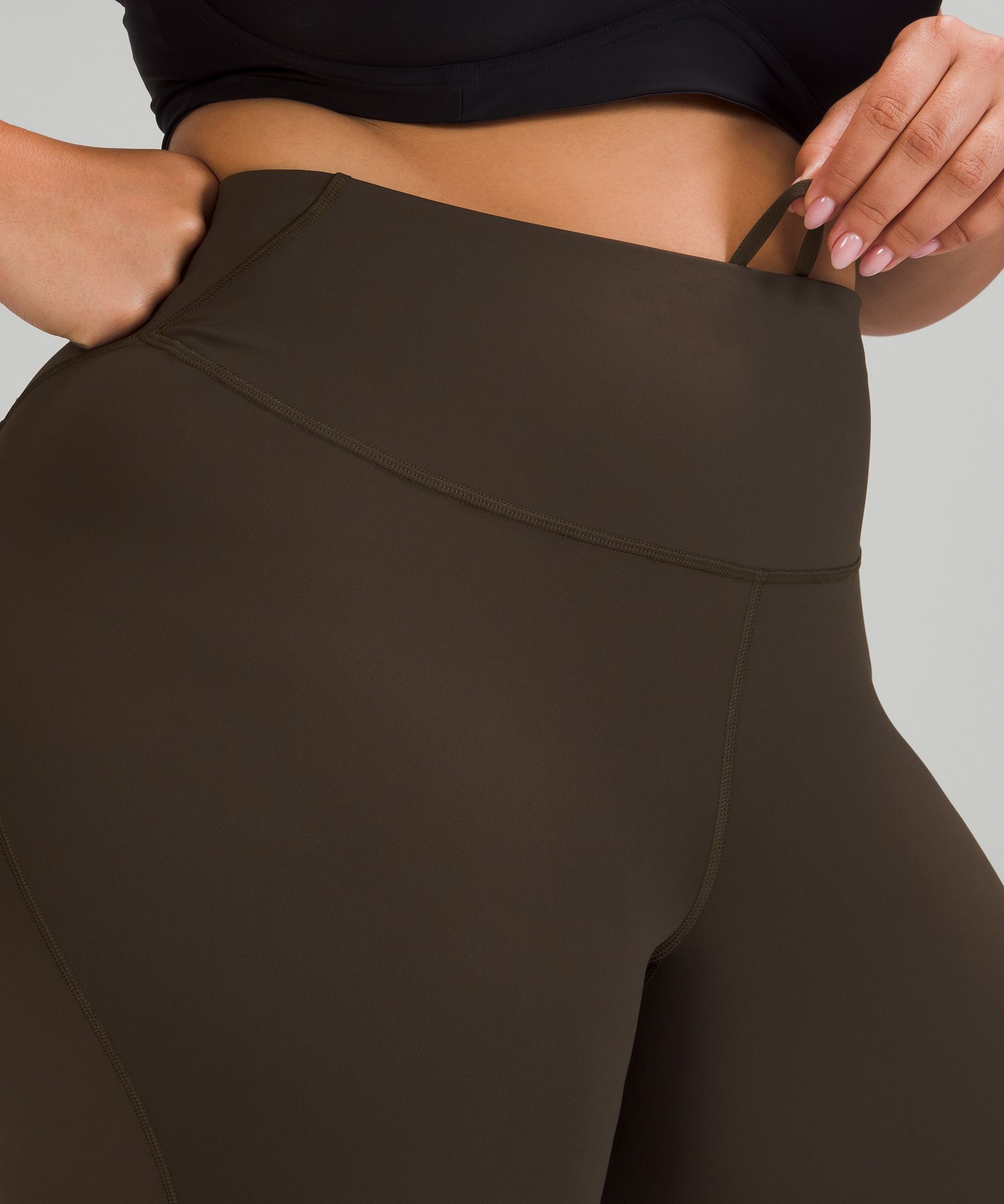 Lululemon Leggings Dame Mørke Olivengrønne | 31480-SXOC