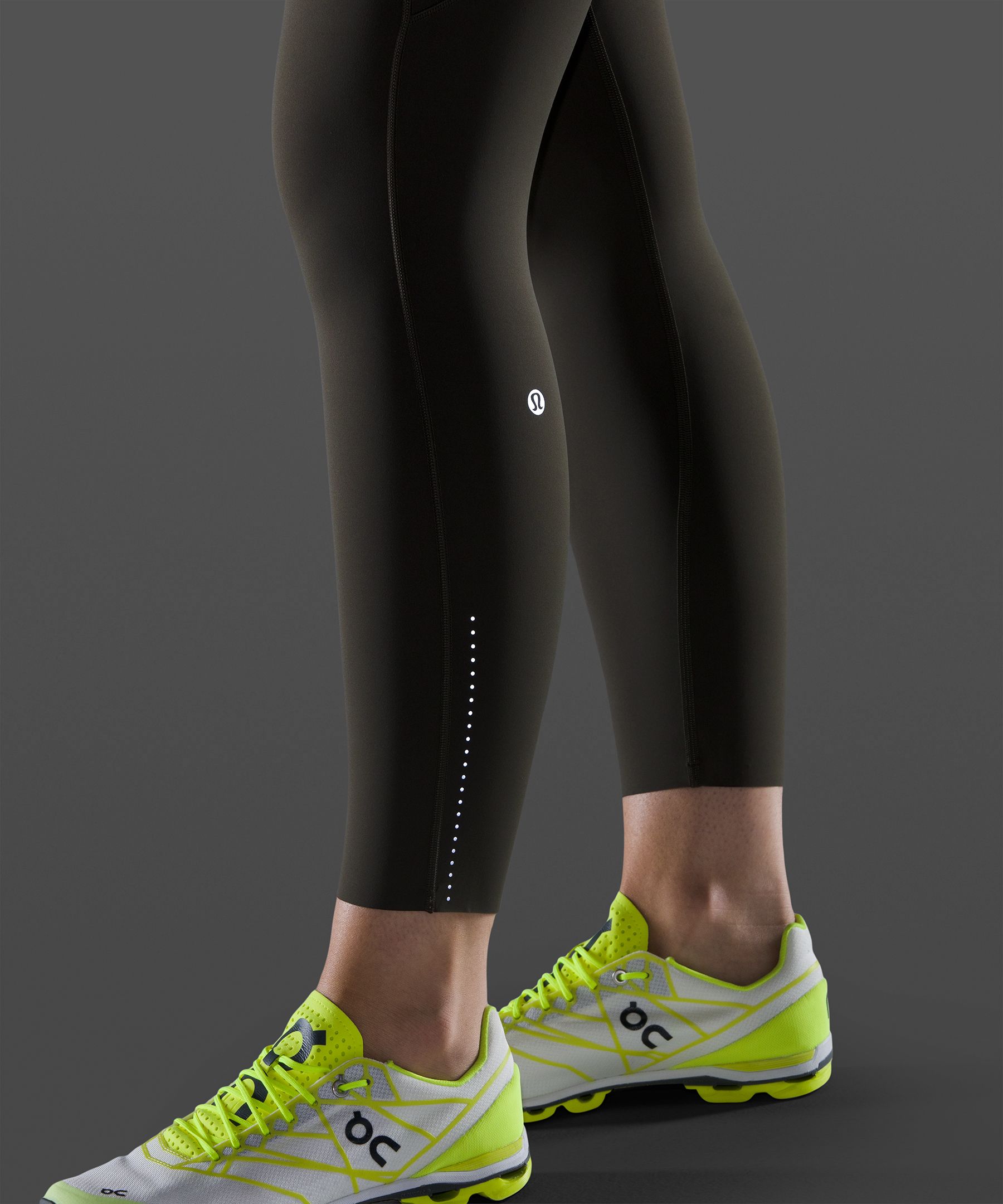 Lululemon Leggings Dame Mørke Olivengrønne | 31506-GJOP