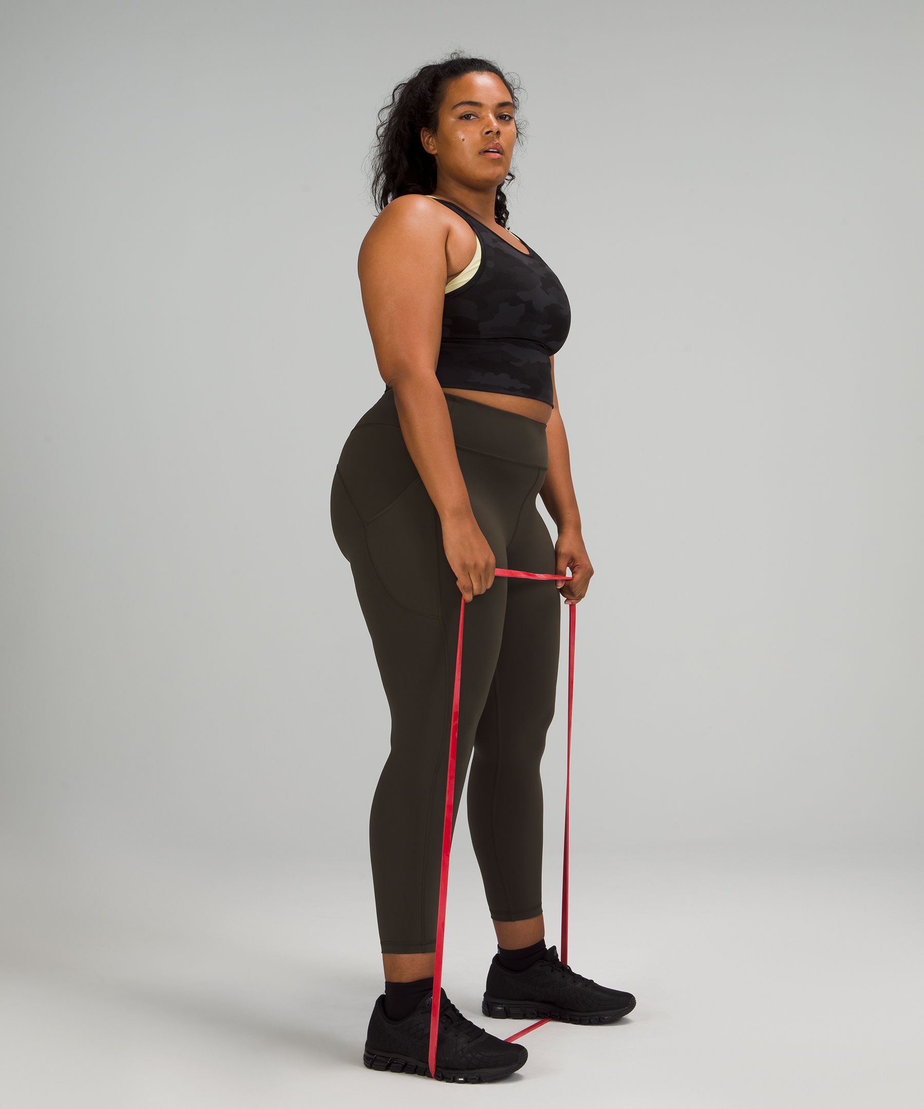 Lululemon Leggings Dame Mørke Olivengrønne | 40897-MZHD