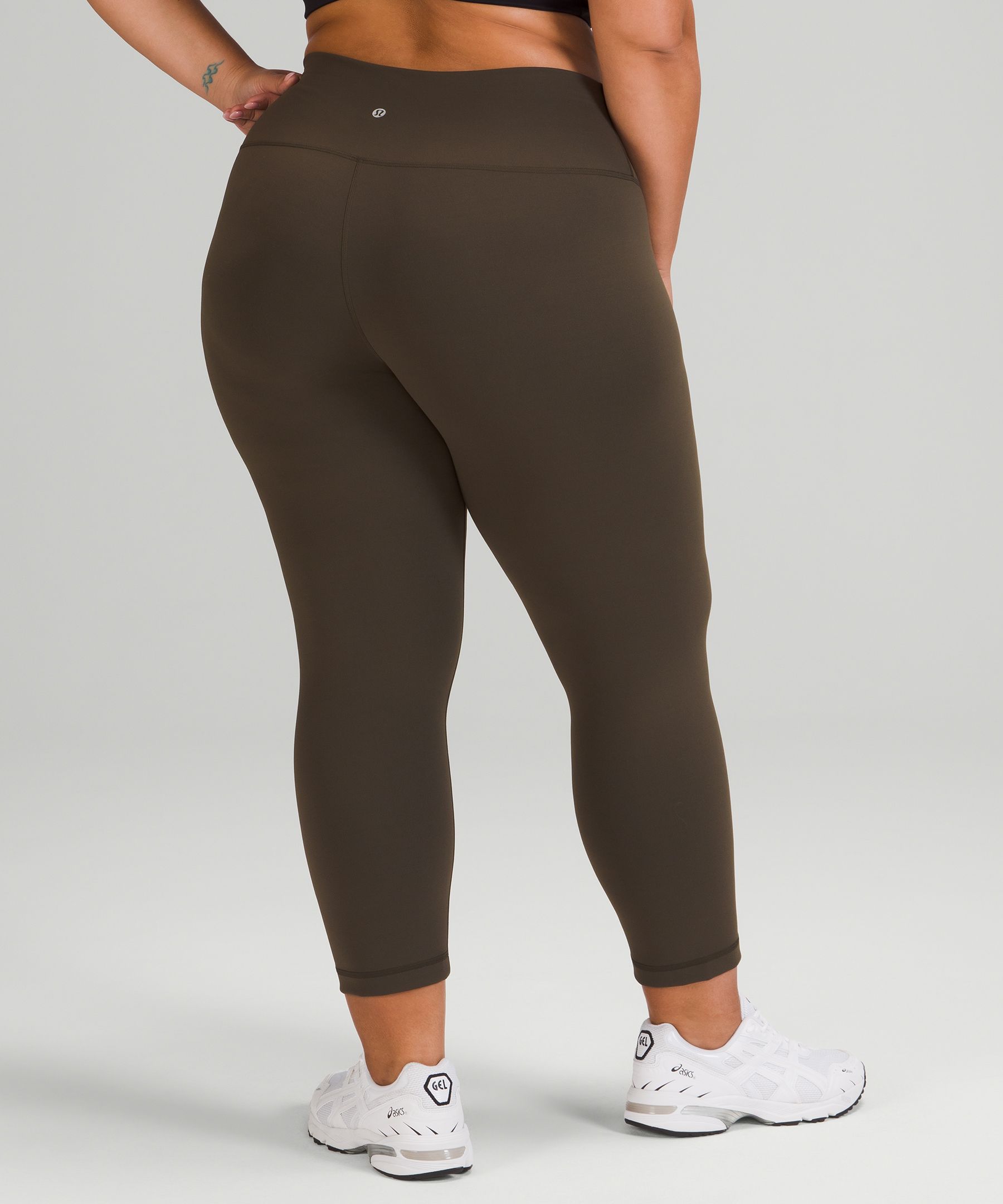 Lululemon Leggings Dame Mørke Olivengrønne | 54298-QVHT