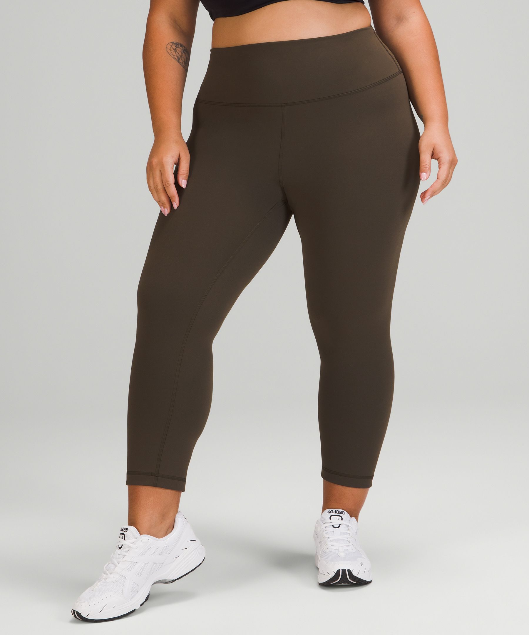 Lululemon Leggings Dame Mørke Olivengrønne | 54298-QVHT