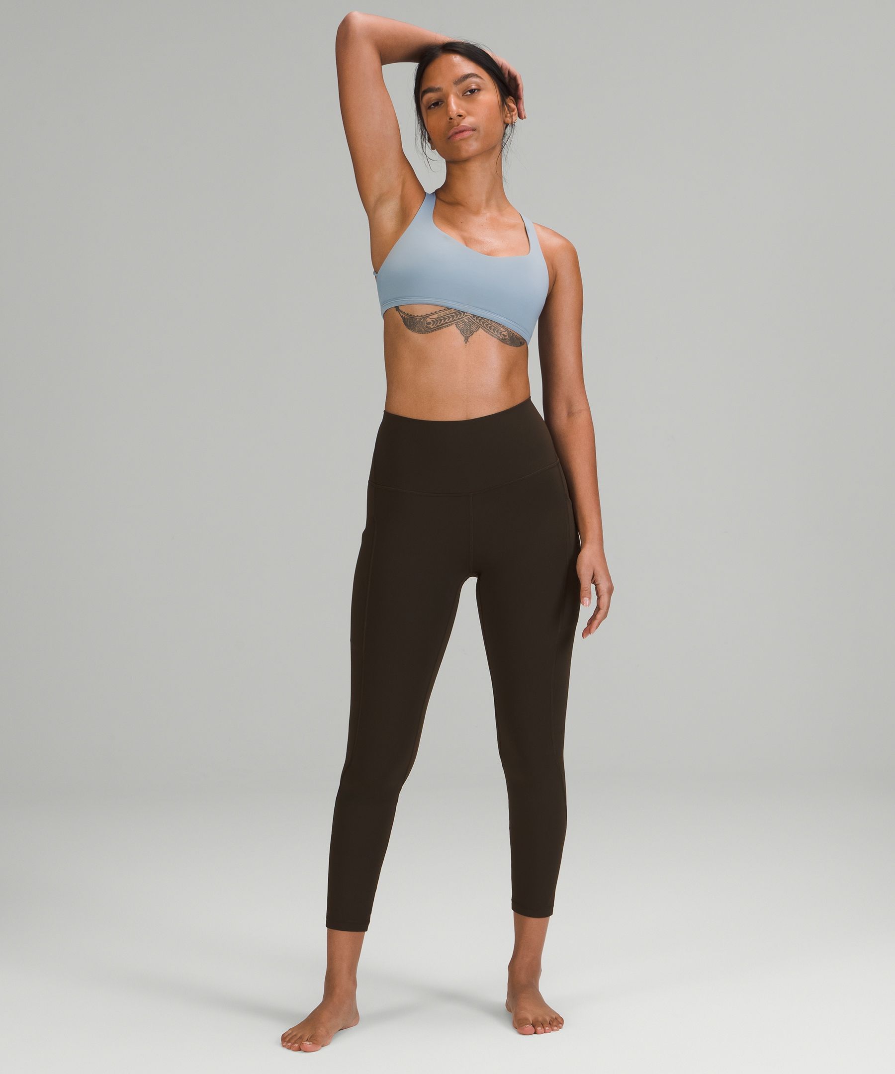 Lululemon Leggings Dame Mørke Olivengrønne | 63129-LZFA