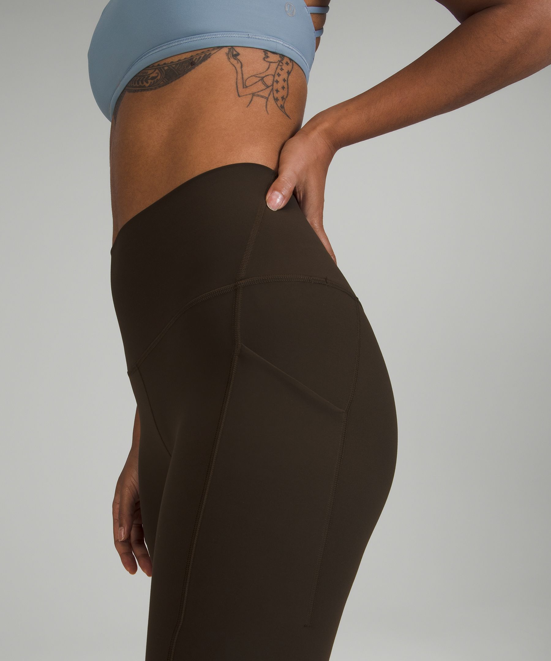 Lululemon Leggings Dame Mørke Olivengrønne | 63129-LZFA