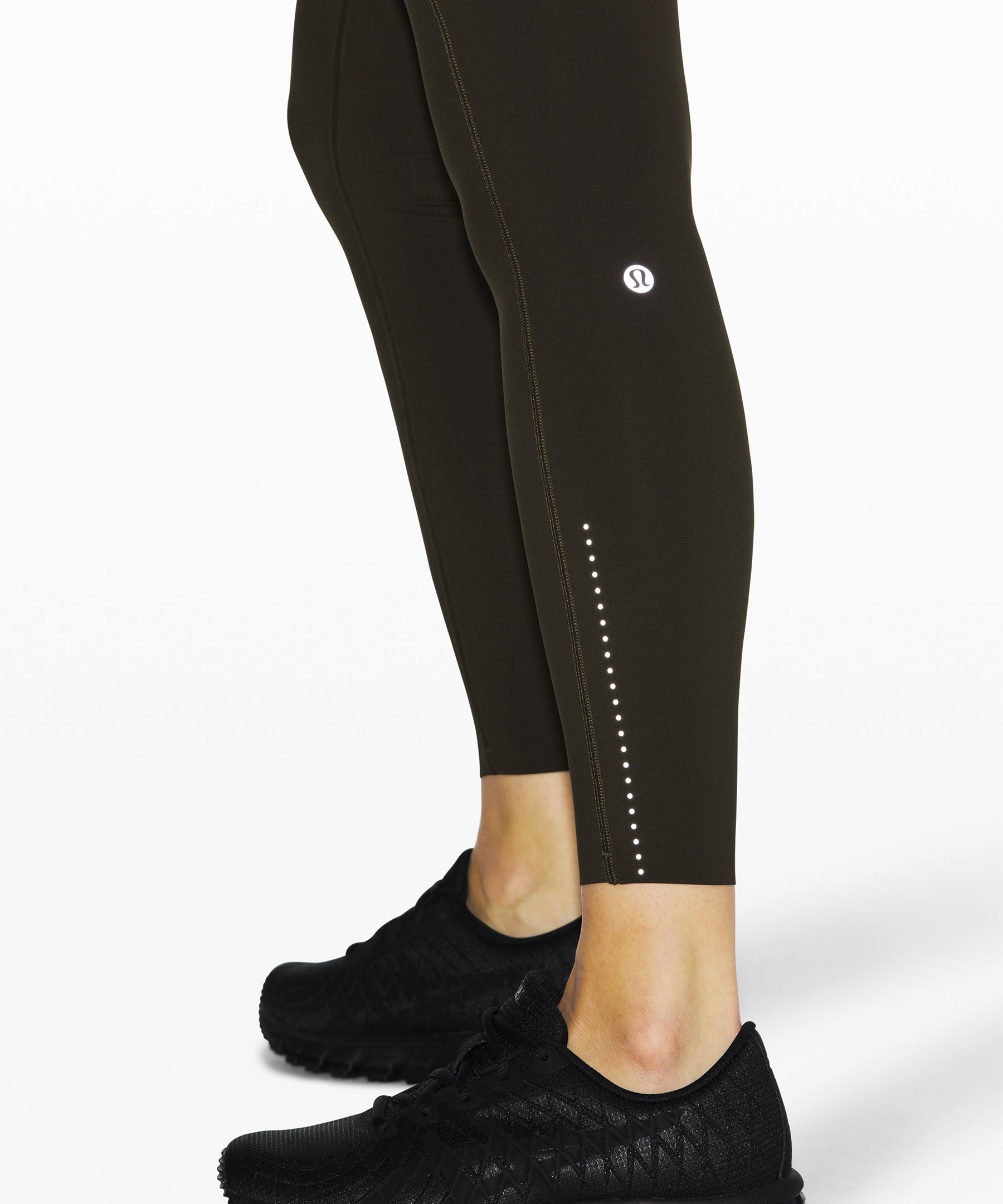 Lululemon Leggings Dame Mørke Olivengrønne | 76528-UHOS