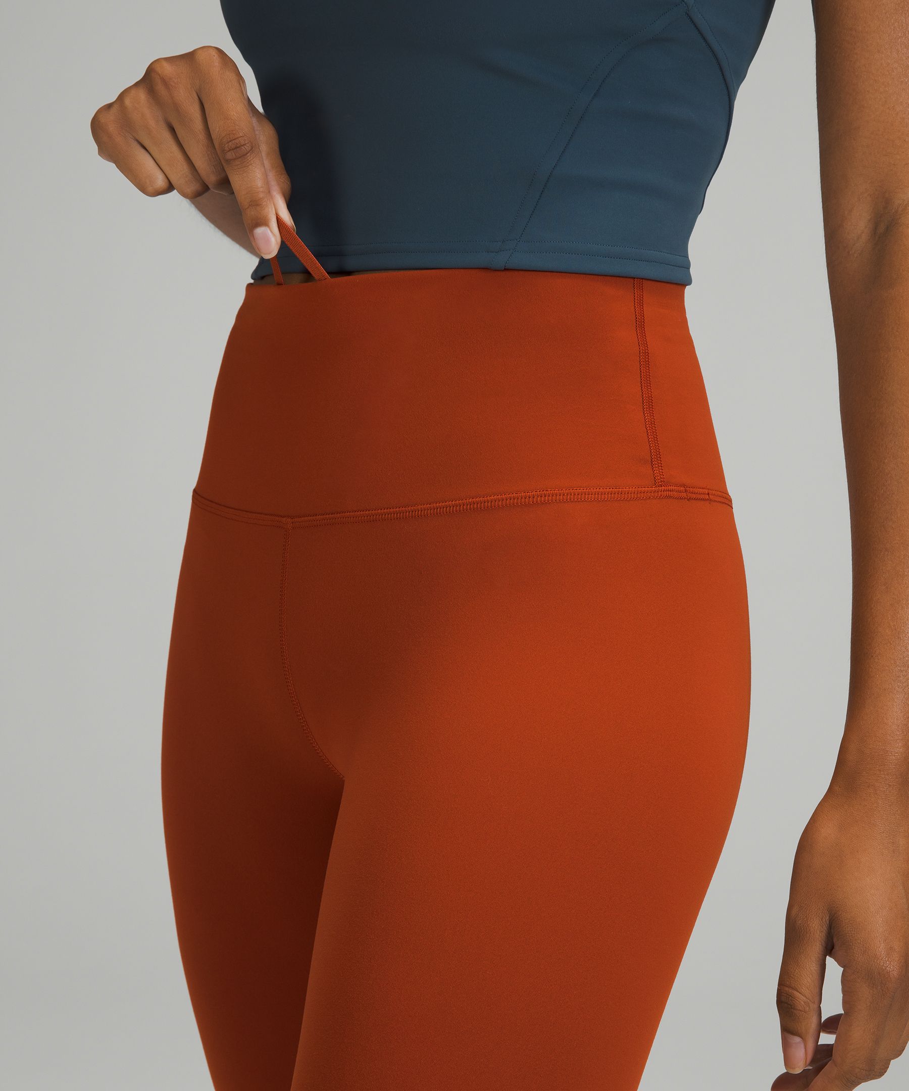 Lululemon Leggings Dame Mørke Rød | 47389-XCYZ