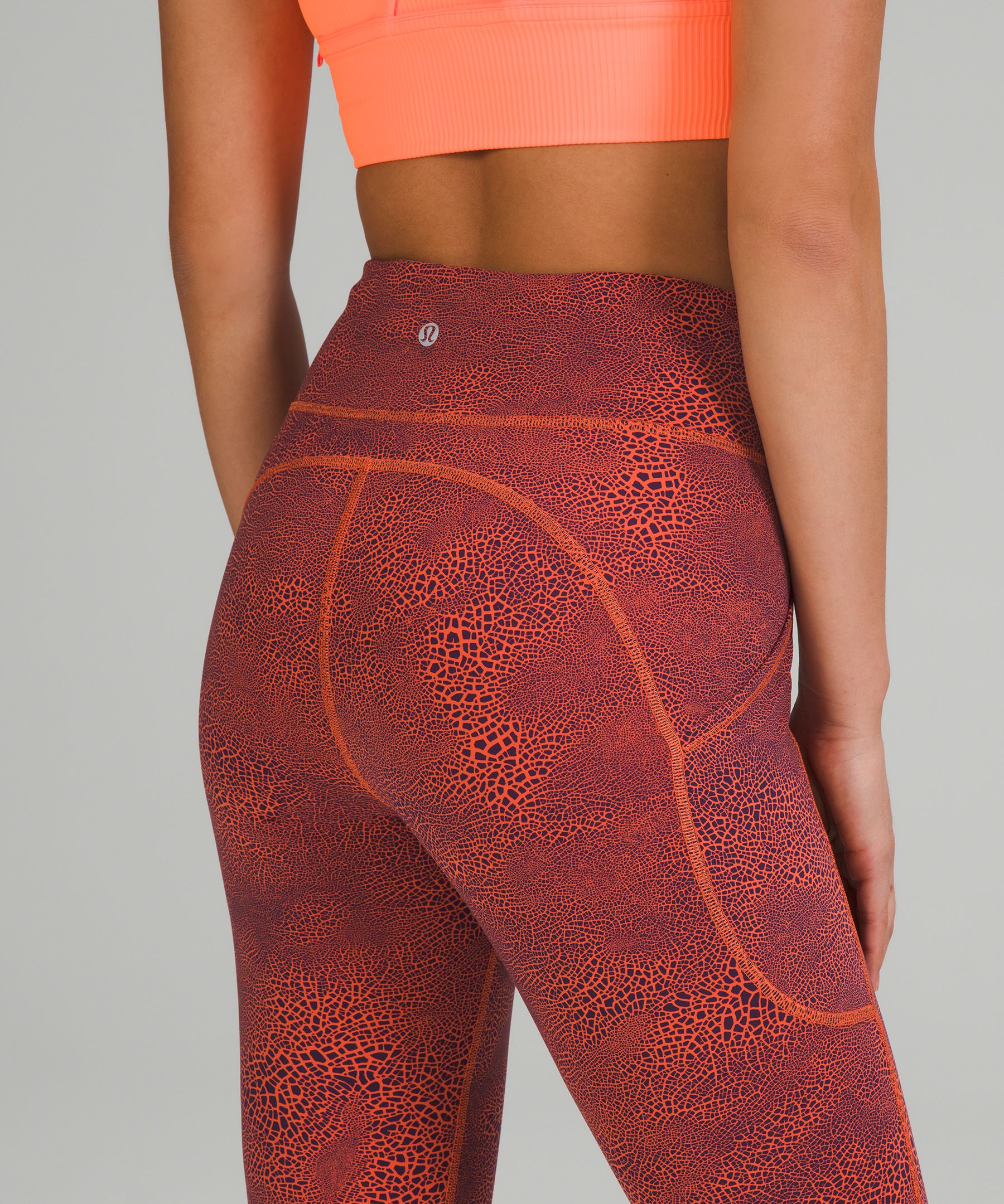 Lululemon Leggings Dame Oransje | 63870-WJSP