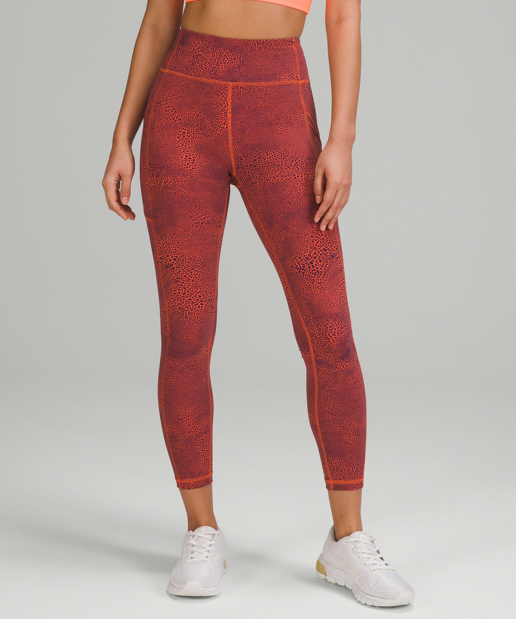 Lululemon Leggings Dame Oransje | 63870-WJSP