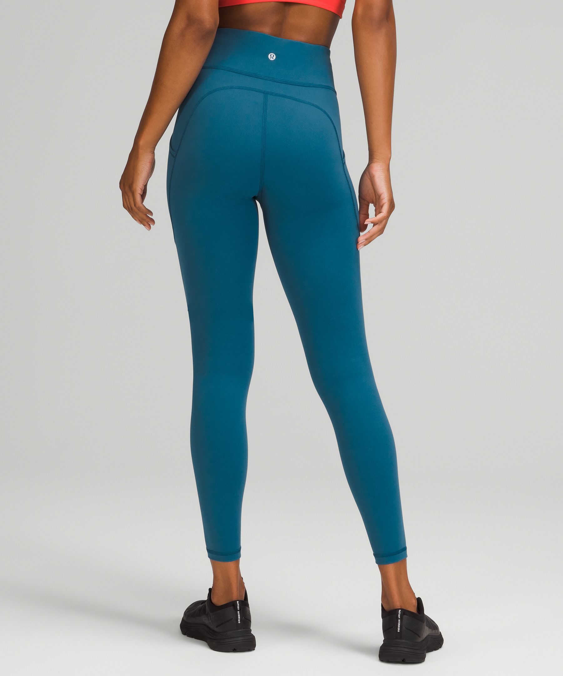 Lululemon Leggings Dame Påfugl | 81267-QTBO