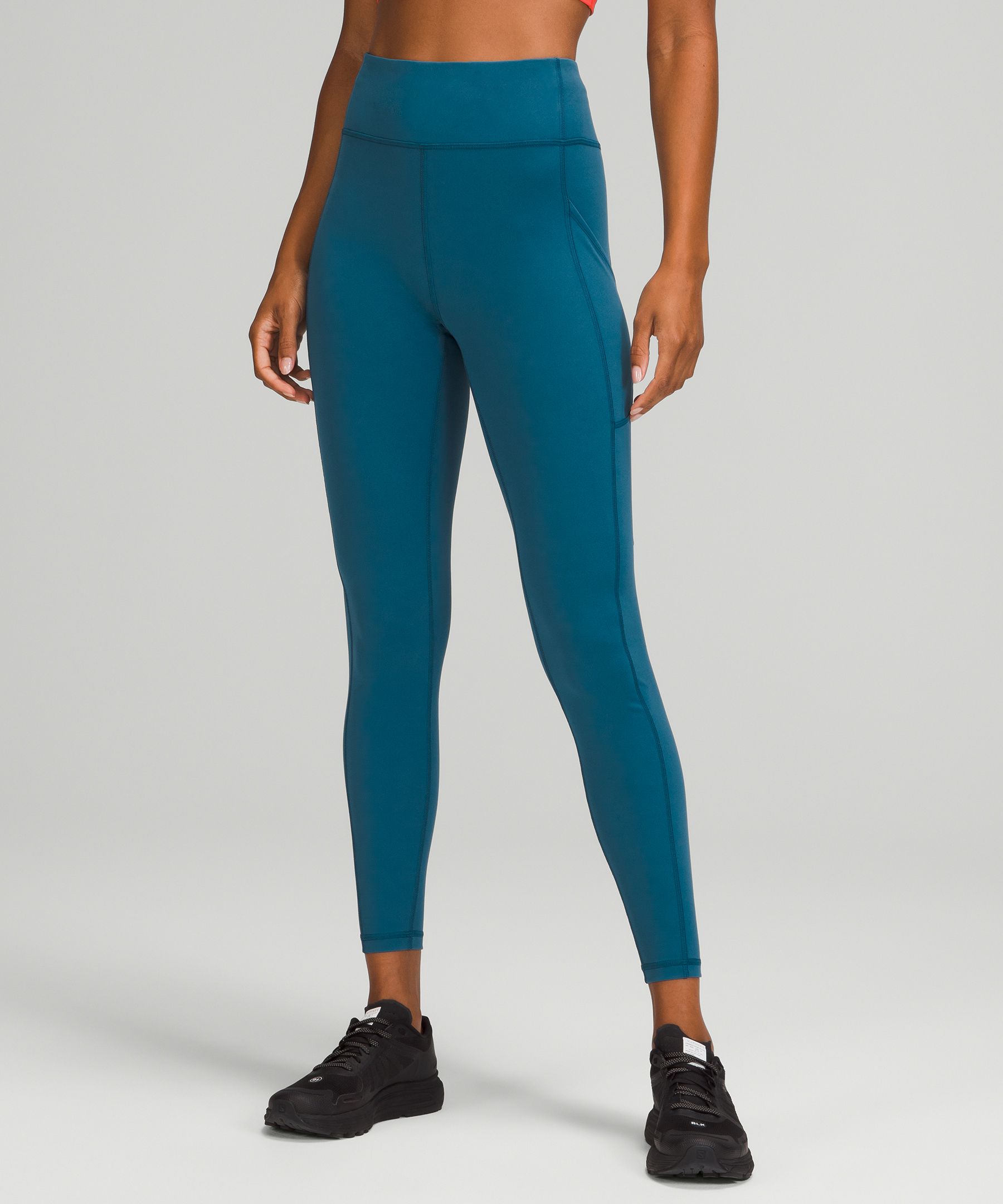 Lululemon Leggings Dame Påfugl | 81267-QTBO