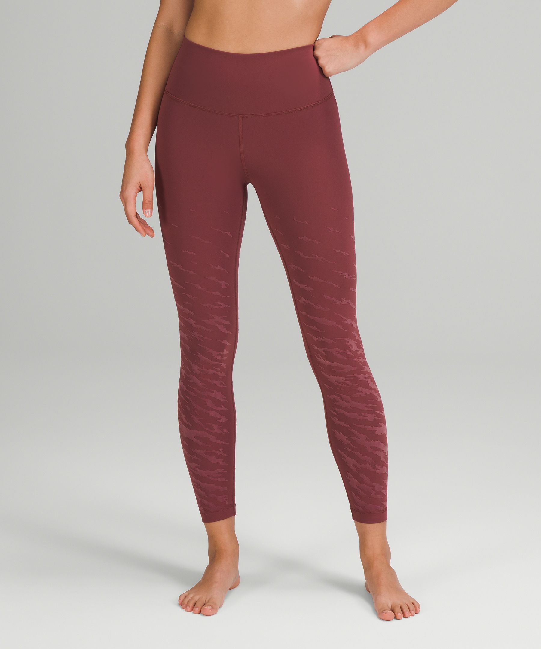 Lululemon Leggings Dame Rød | 98724-OHAK