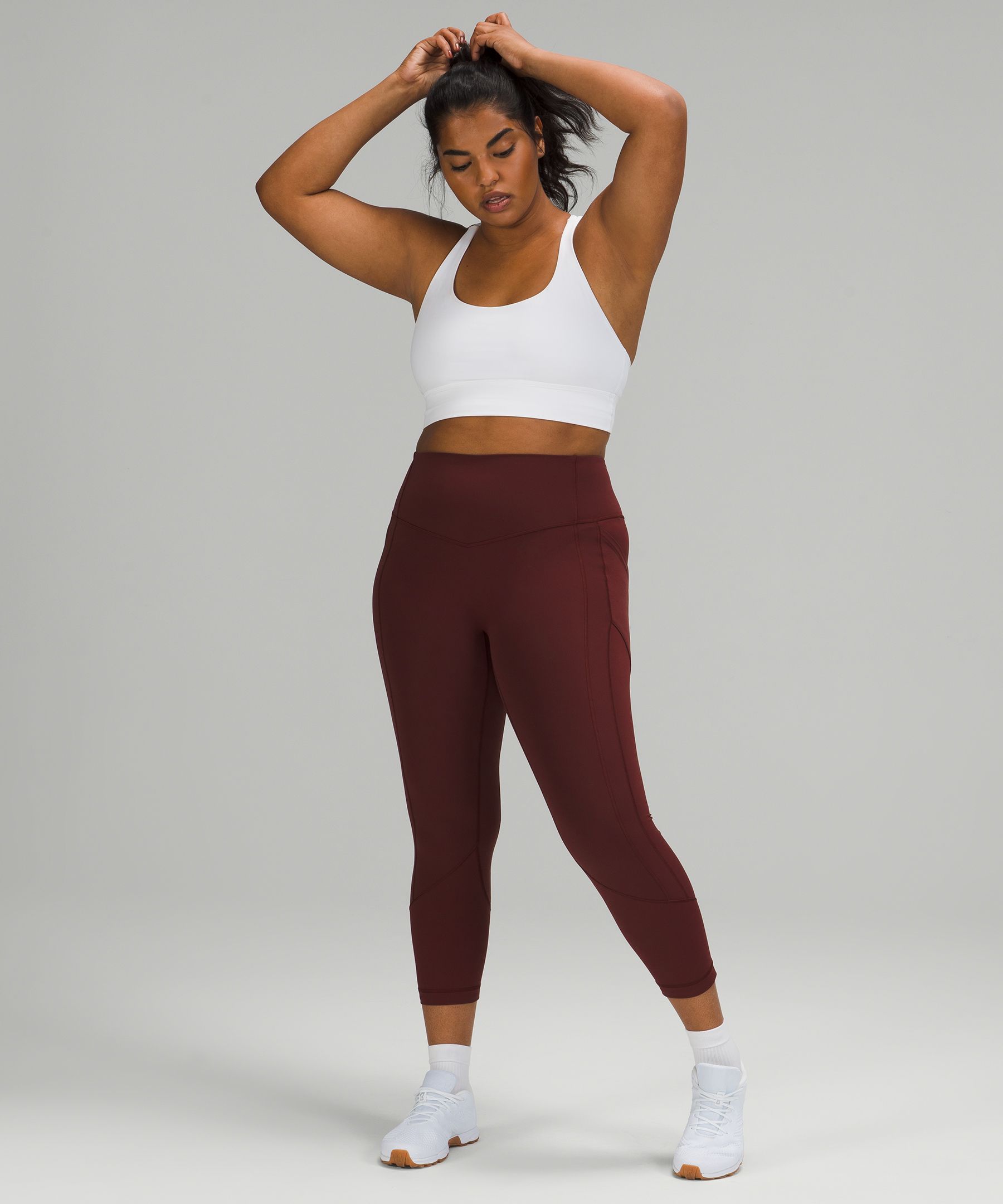 Lululemon Leggings Dame Rød Burgunder | 50694-MICQ