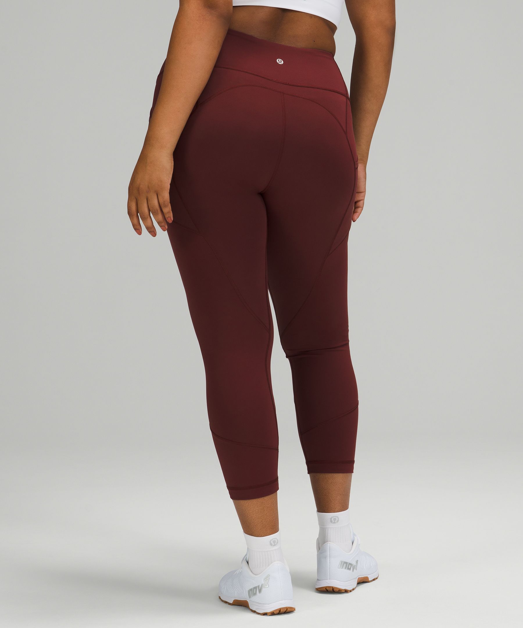 Lululemon Leggings Dame Rød Burgunder | 50694-MICQ