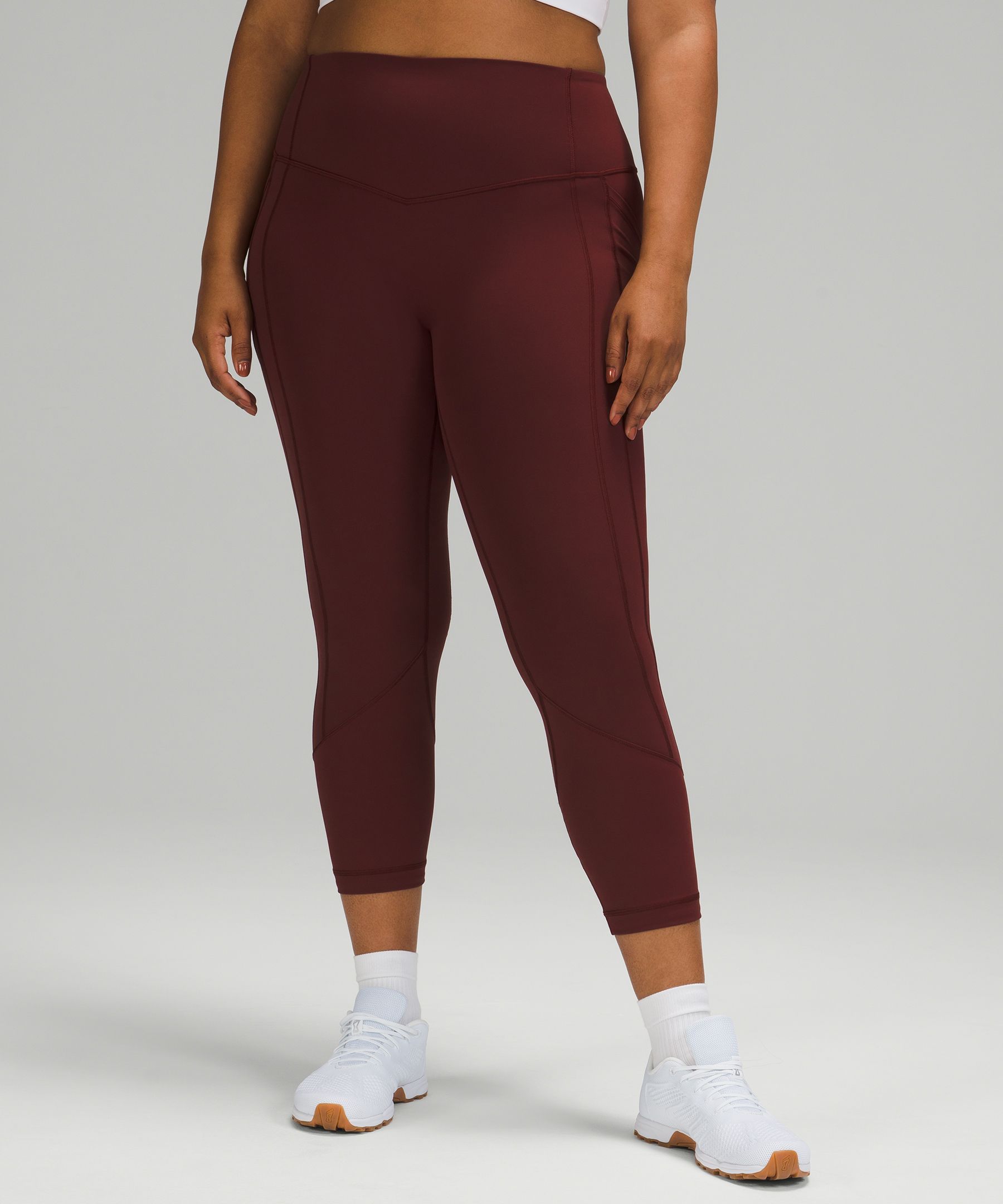 Lululemon Leggings Dame Rød Burgunder | 50694-MICQ