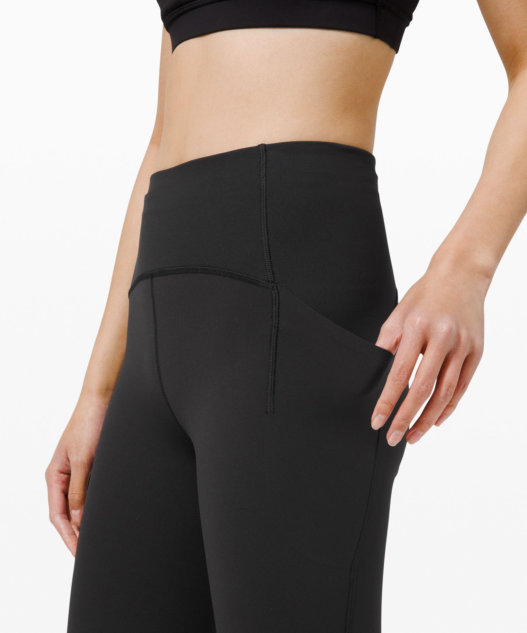 Lululemon Leggings Dame Svarte | 13475-NCED