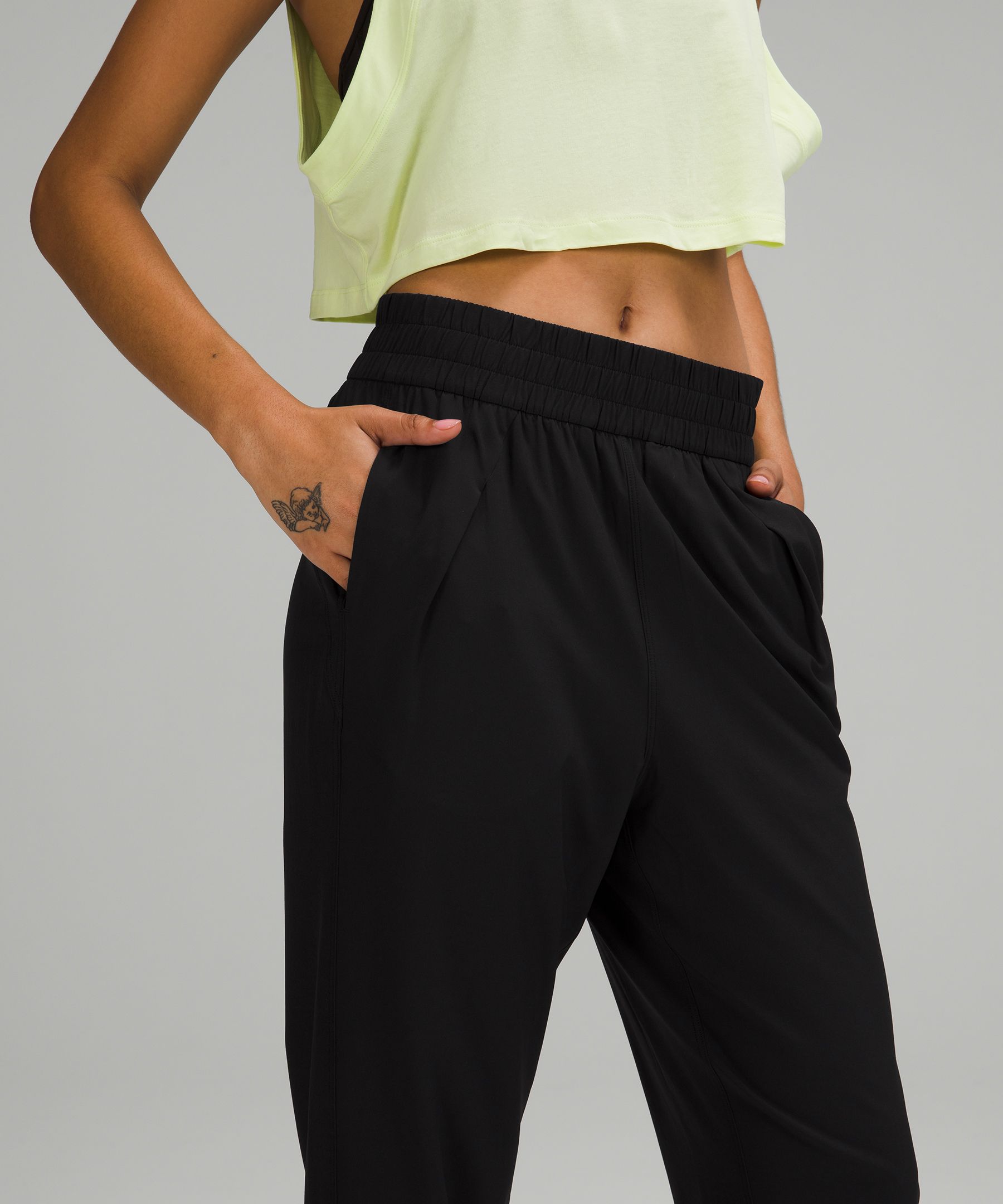 Lululemon Leggings Dame Svarte | 18423-PNVT