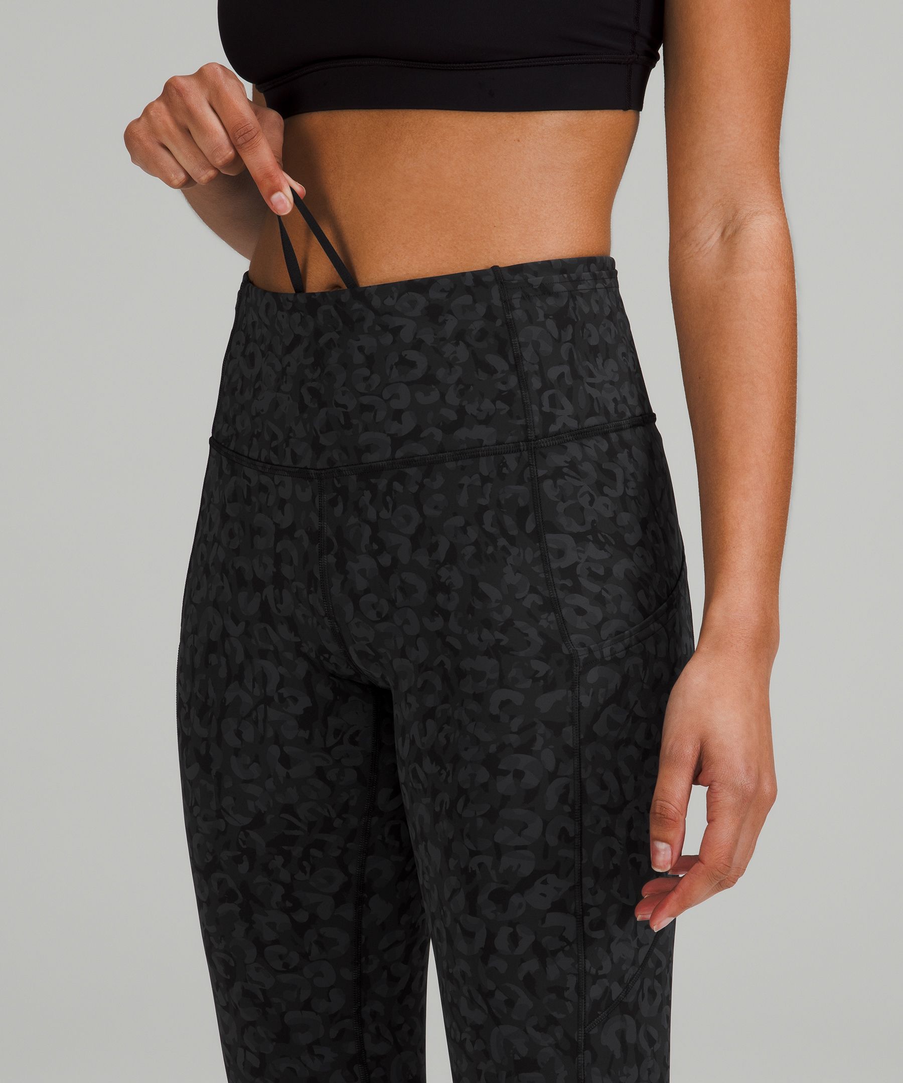 Lululemon Leggings Dame Svarte | 39580-ZTDR