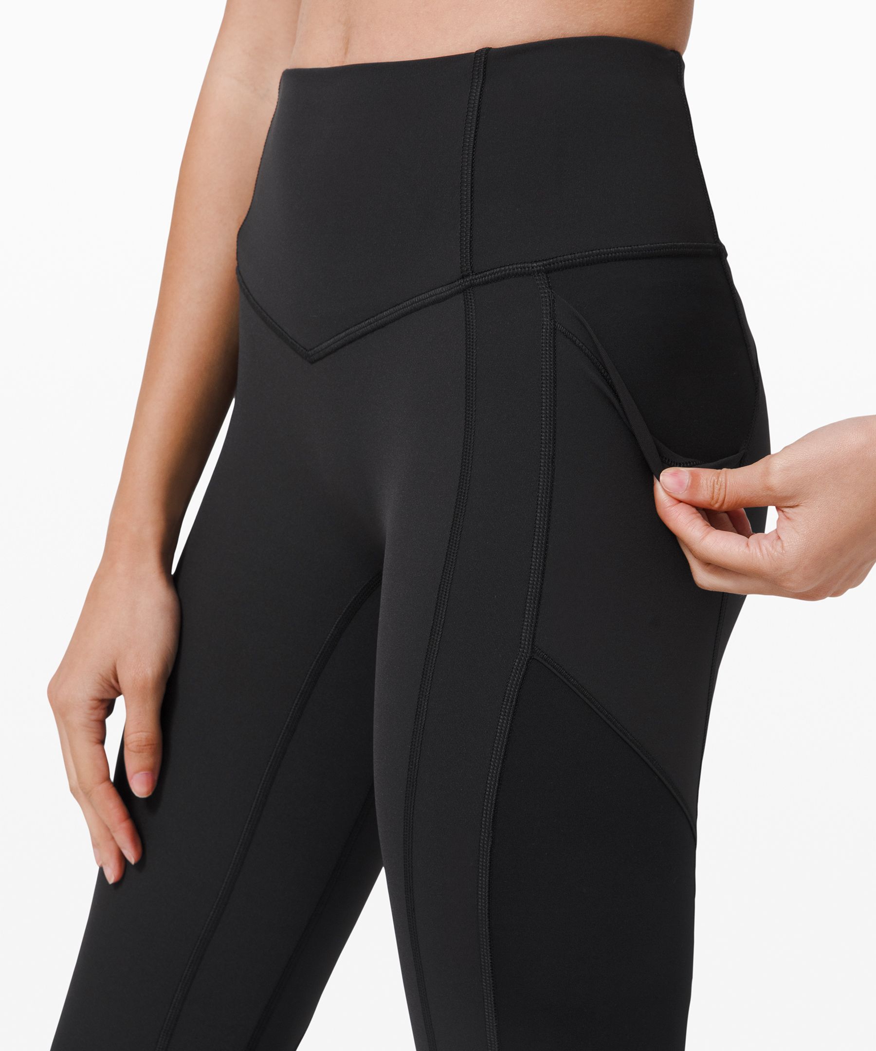 Lululemon Leggings Dame Svarte | 48569-POSX