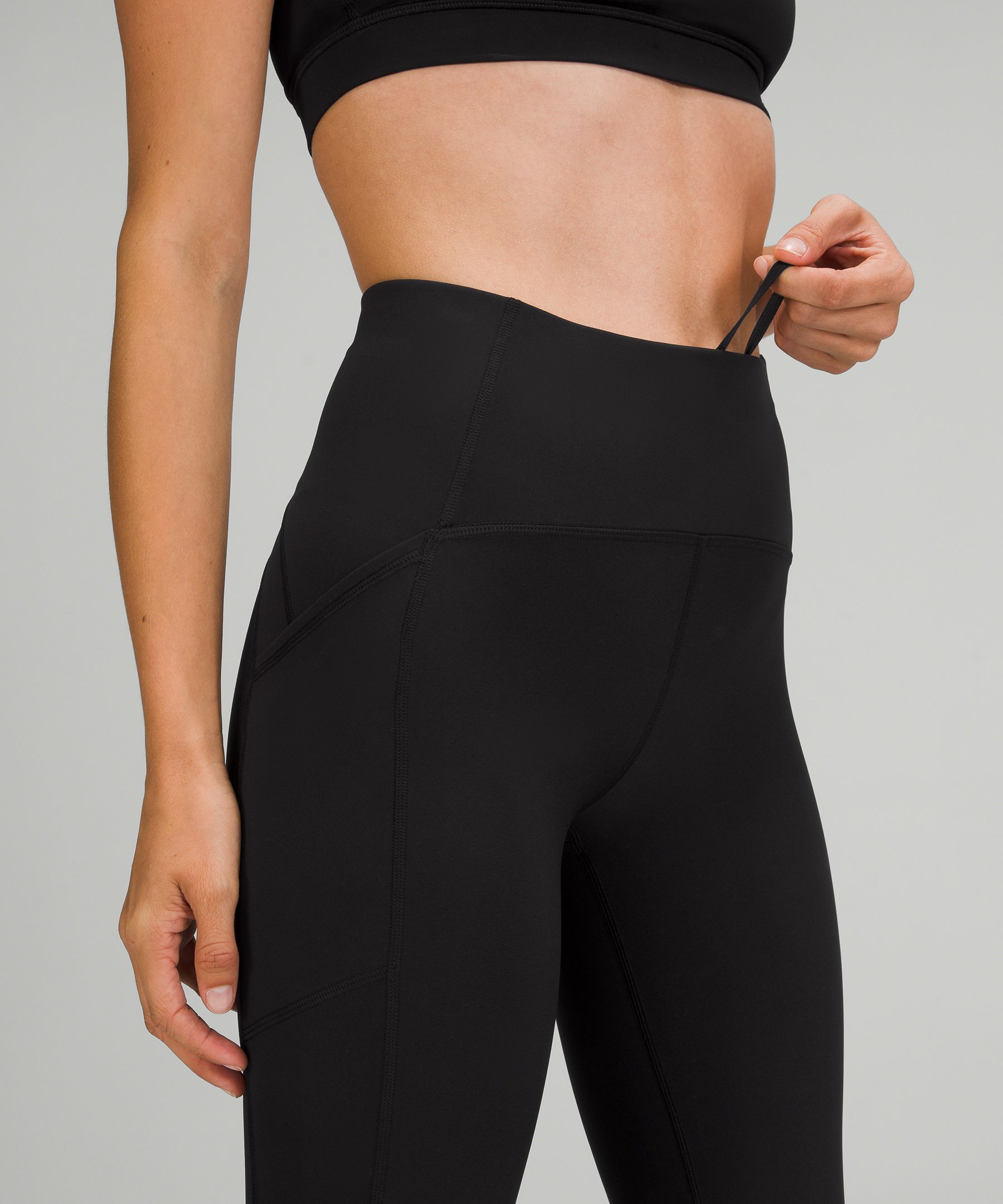 Lululemon Leggings Dame Svarte | 49723-AQIC
