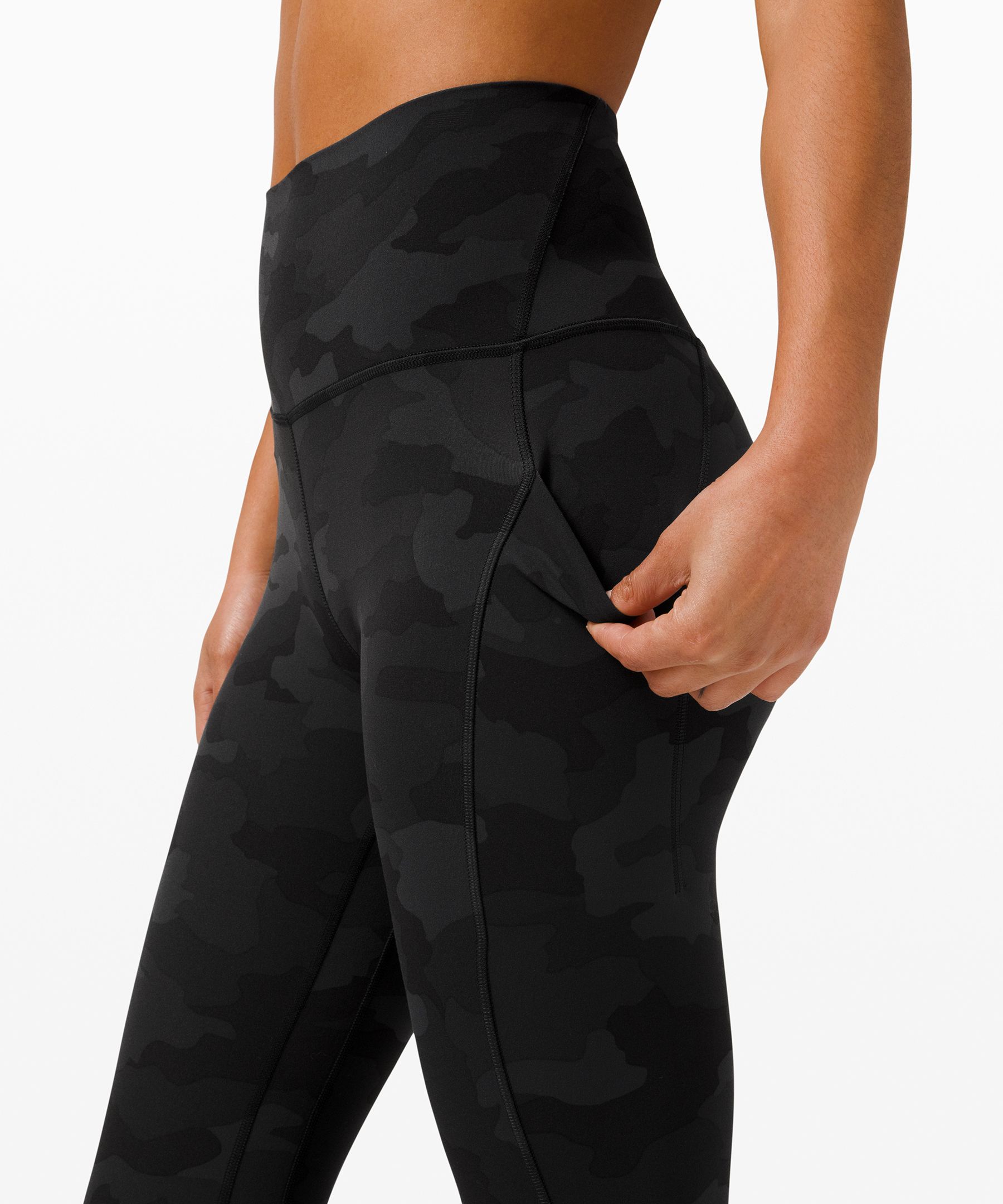 Lululemon Leggings Dame Svarte | 50426-KQTB